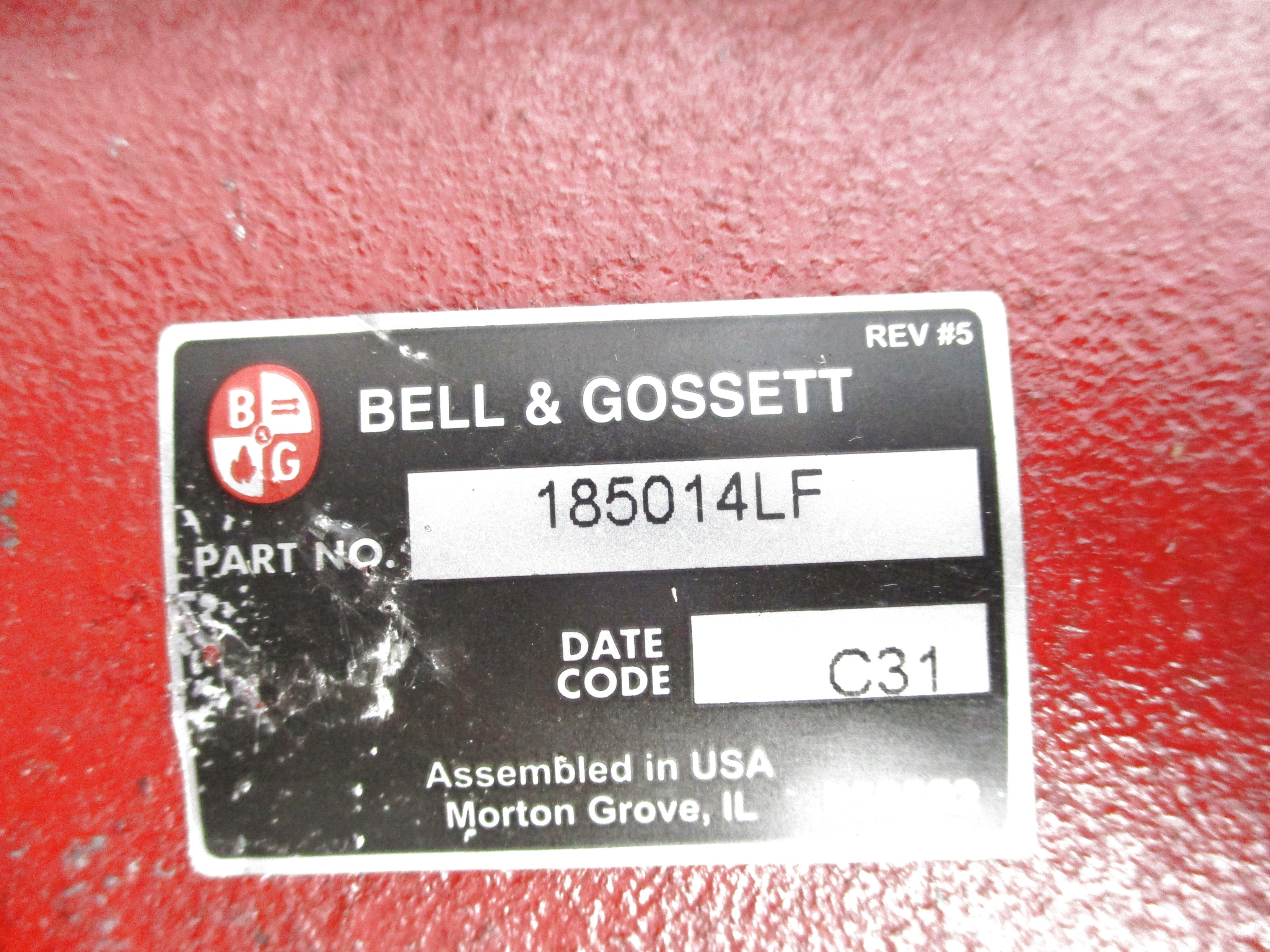 BELL & GOSSETT 185014LF NSNP
