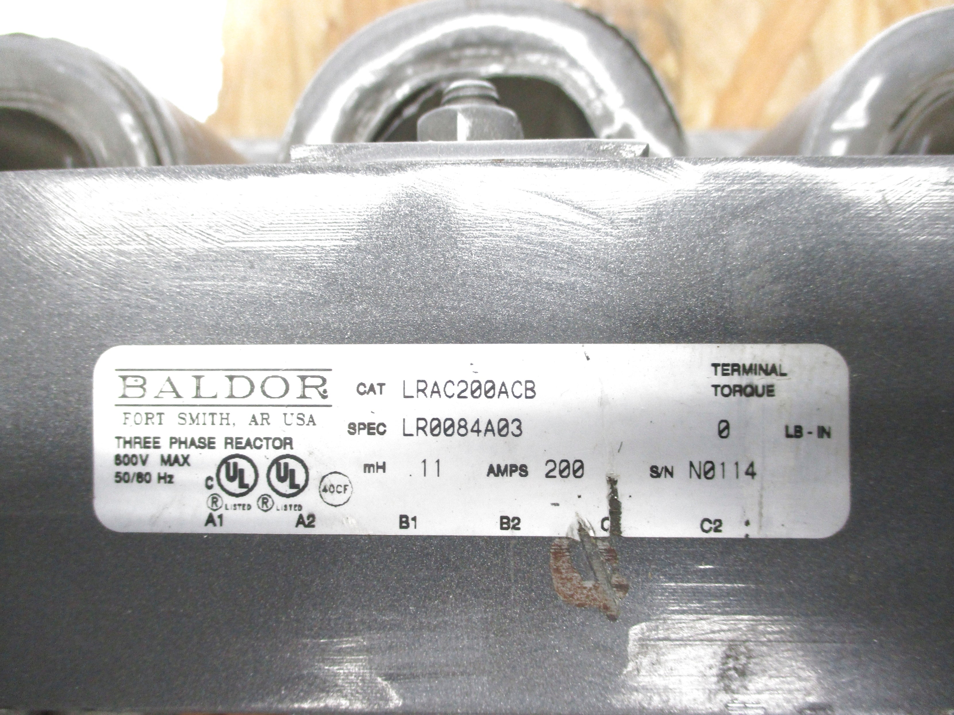 BALDOR LRAC200ACB (AS PICTURED) NSNP