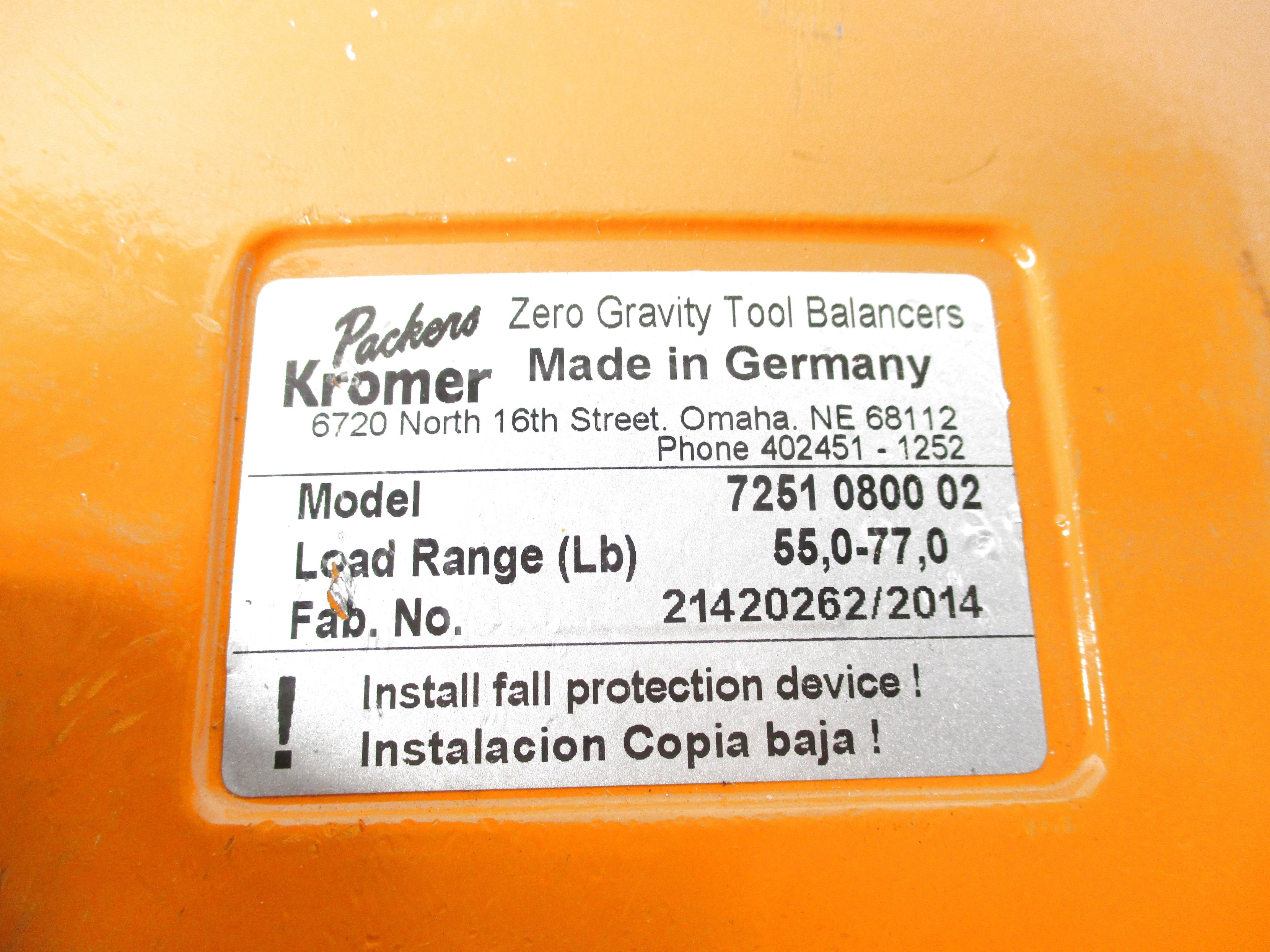 PACKERS KROMER 7251-0800-02 REMAN