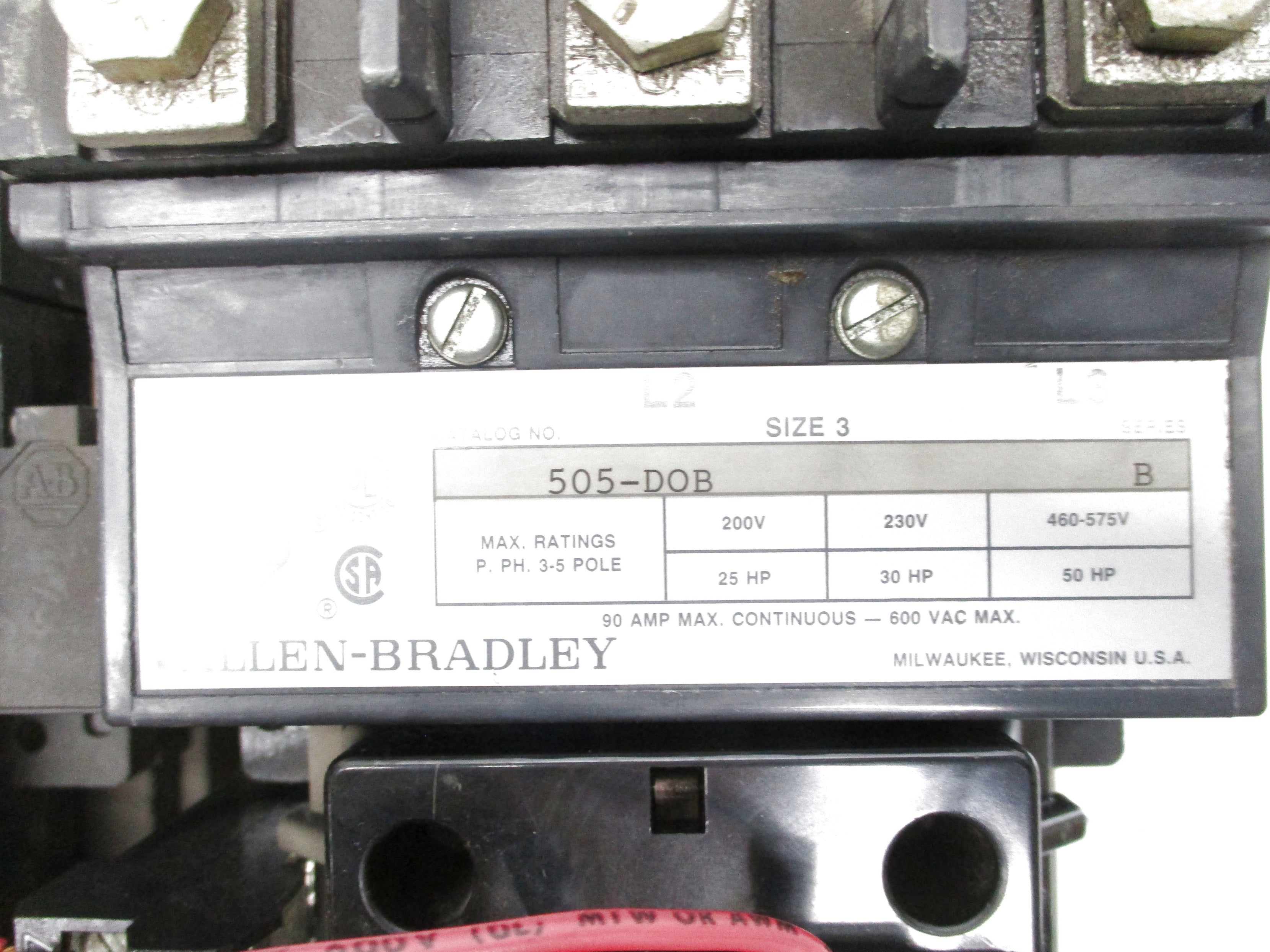 INDUSTRIAL SPARE PART 505-DOB SER. B NSNP