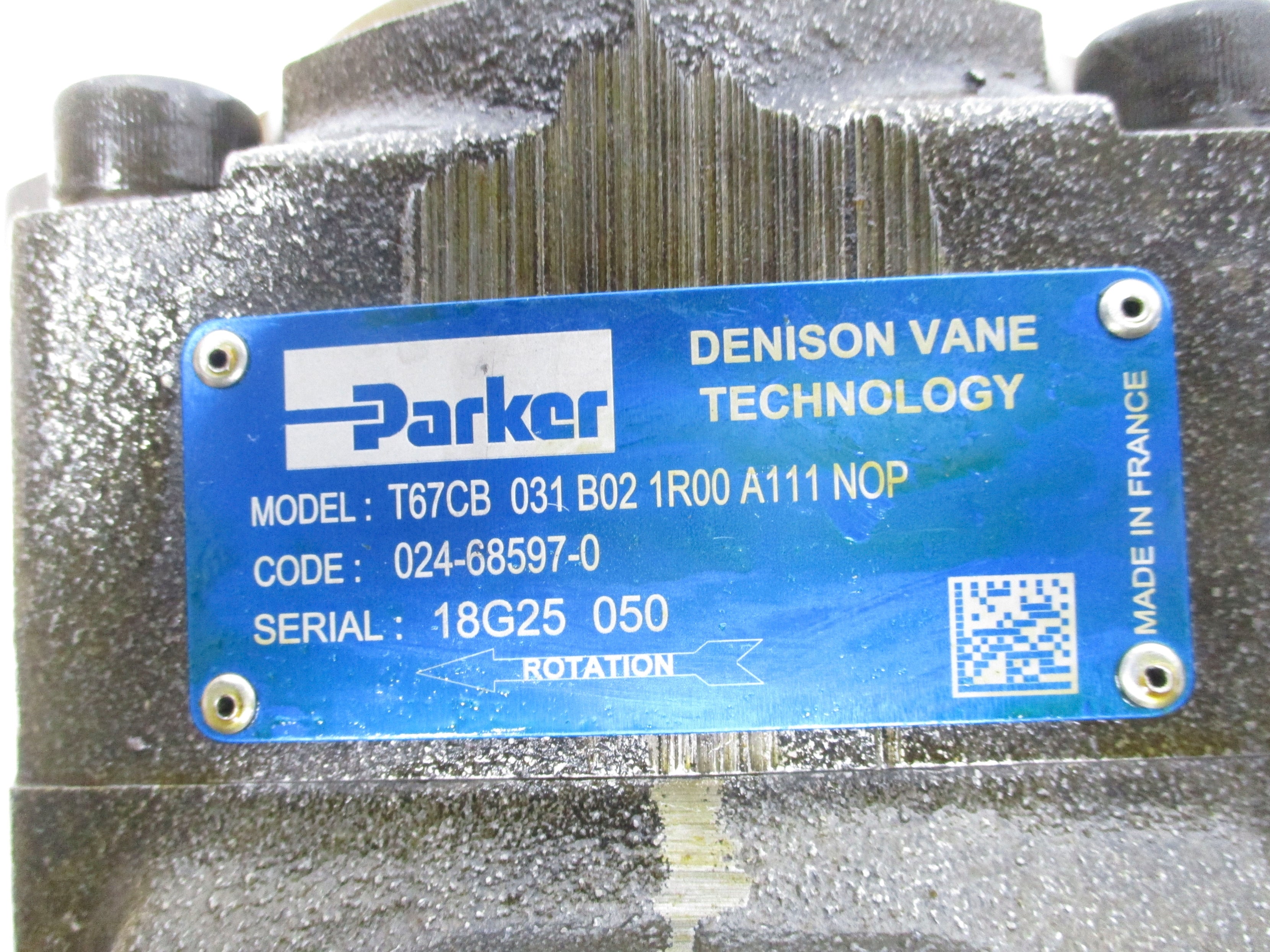 PARKER 024-68597-0 T67CB031B021R00A111NOP NSMP