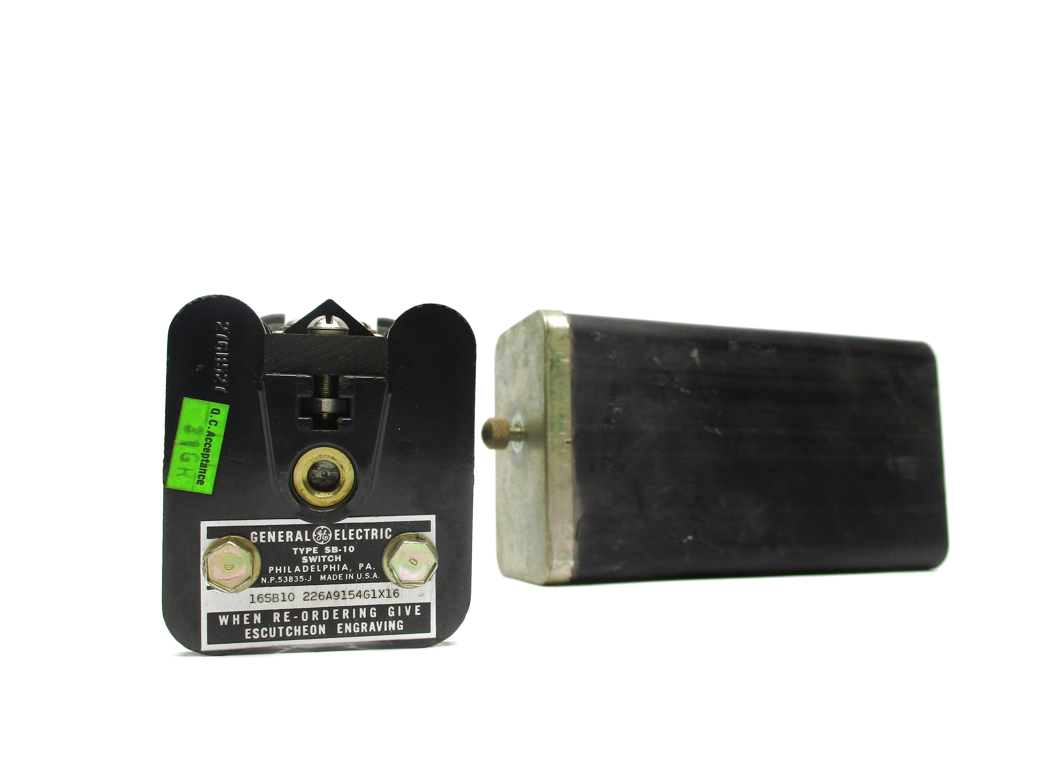GENERAL ELECTRIC 16SB10226A9154G1X16 TYPE SB-10 NSNP