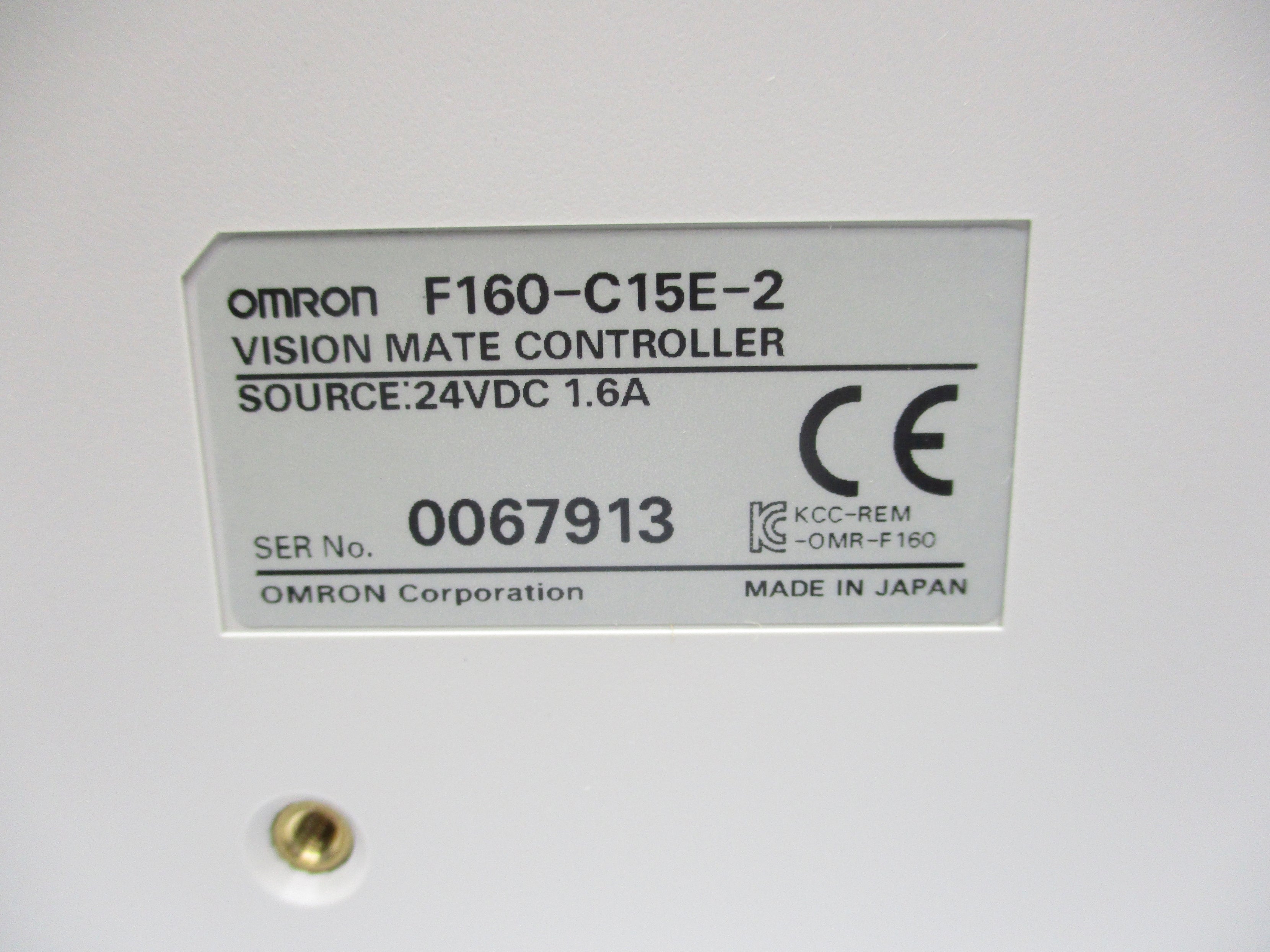 OMRON F160-C15E-2 NSMP