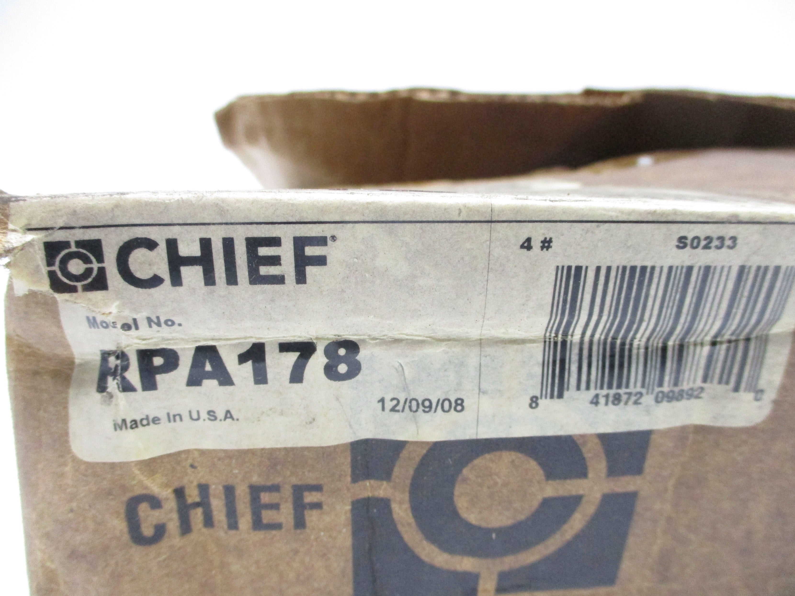 CHIEF RPA178 (AS PICTURED) NSMP
