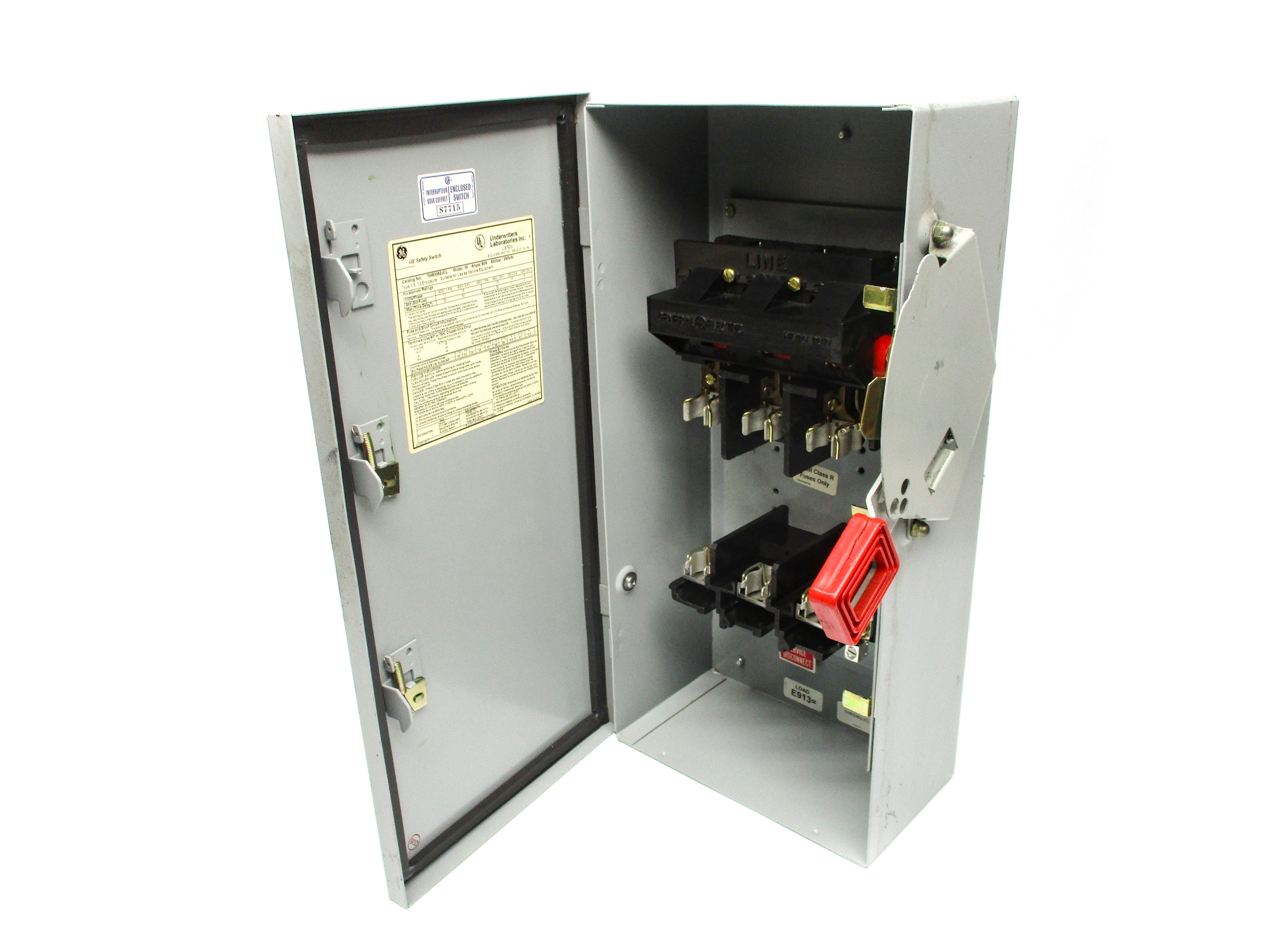 GENERAL ELECTRIC THR3362JCL MODEL 10 60A NSNP