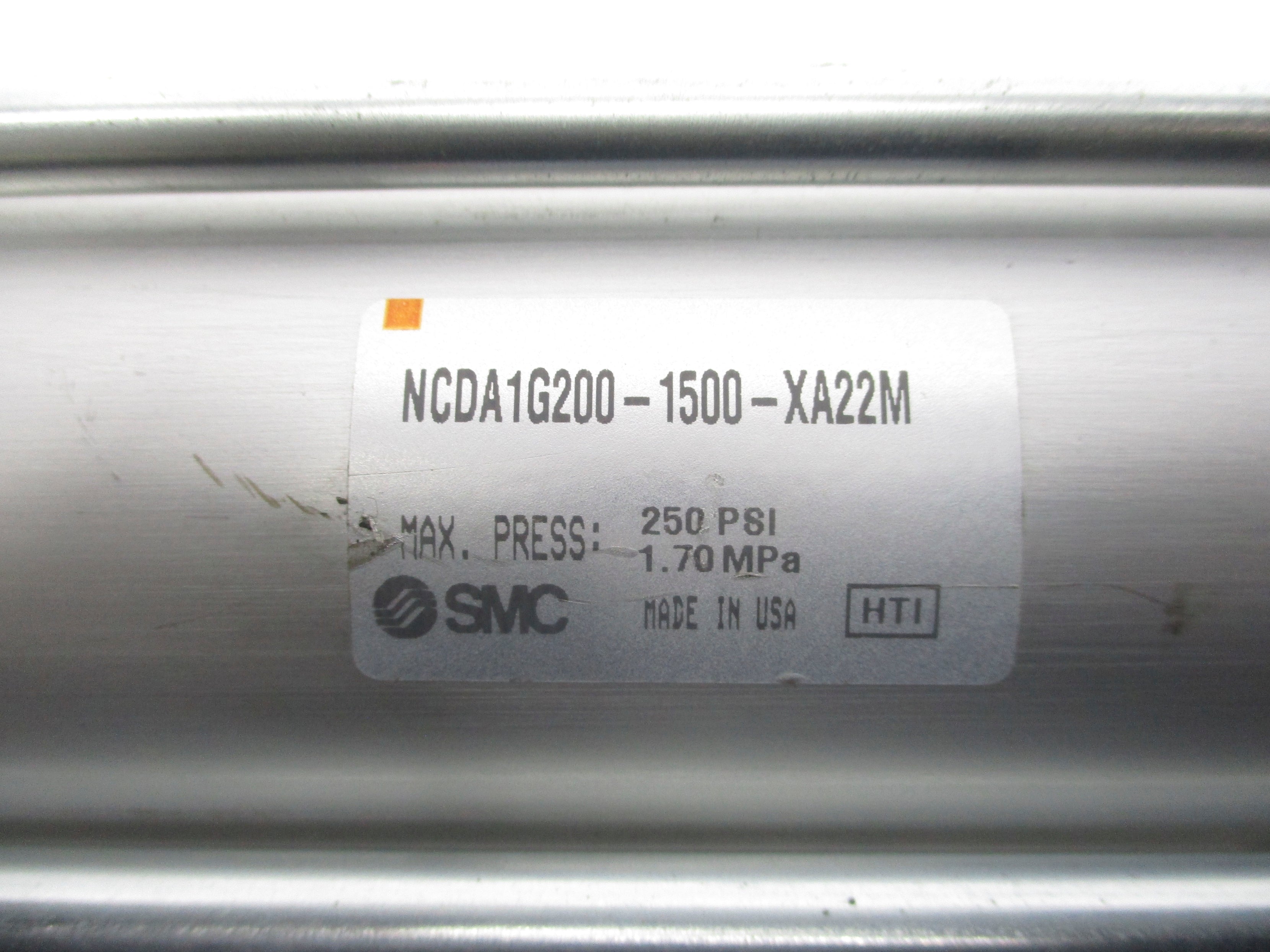 SMC NCDA1G200-1500-XA22M 250PSI NSNP