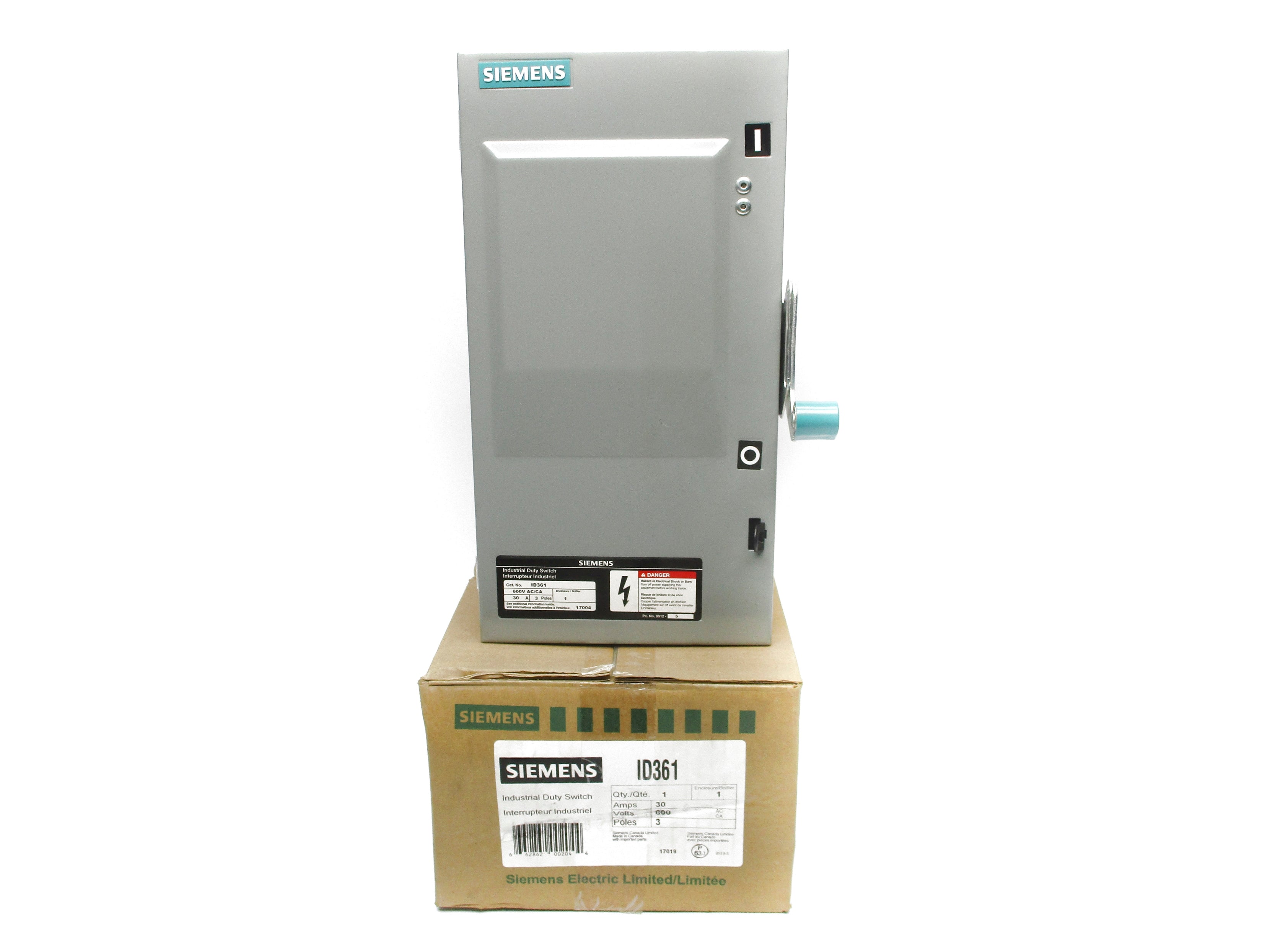 SIEMENS ID361 30A (AS PICTURED) NSMP
