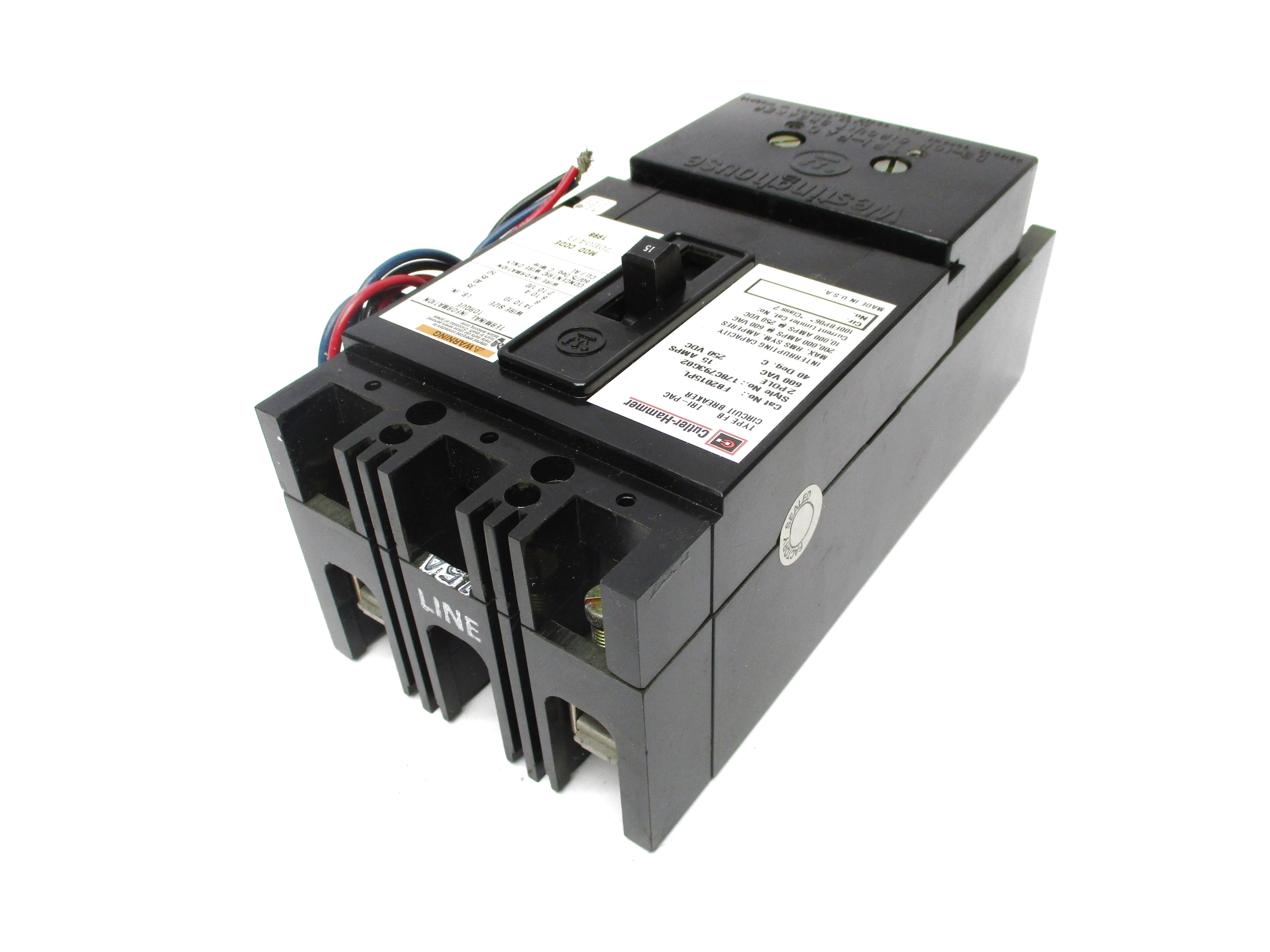 CUTLER HAMMER FB2015PL 15A NSMP