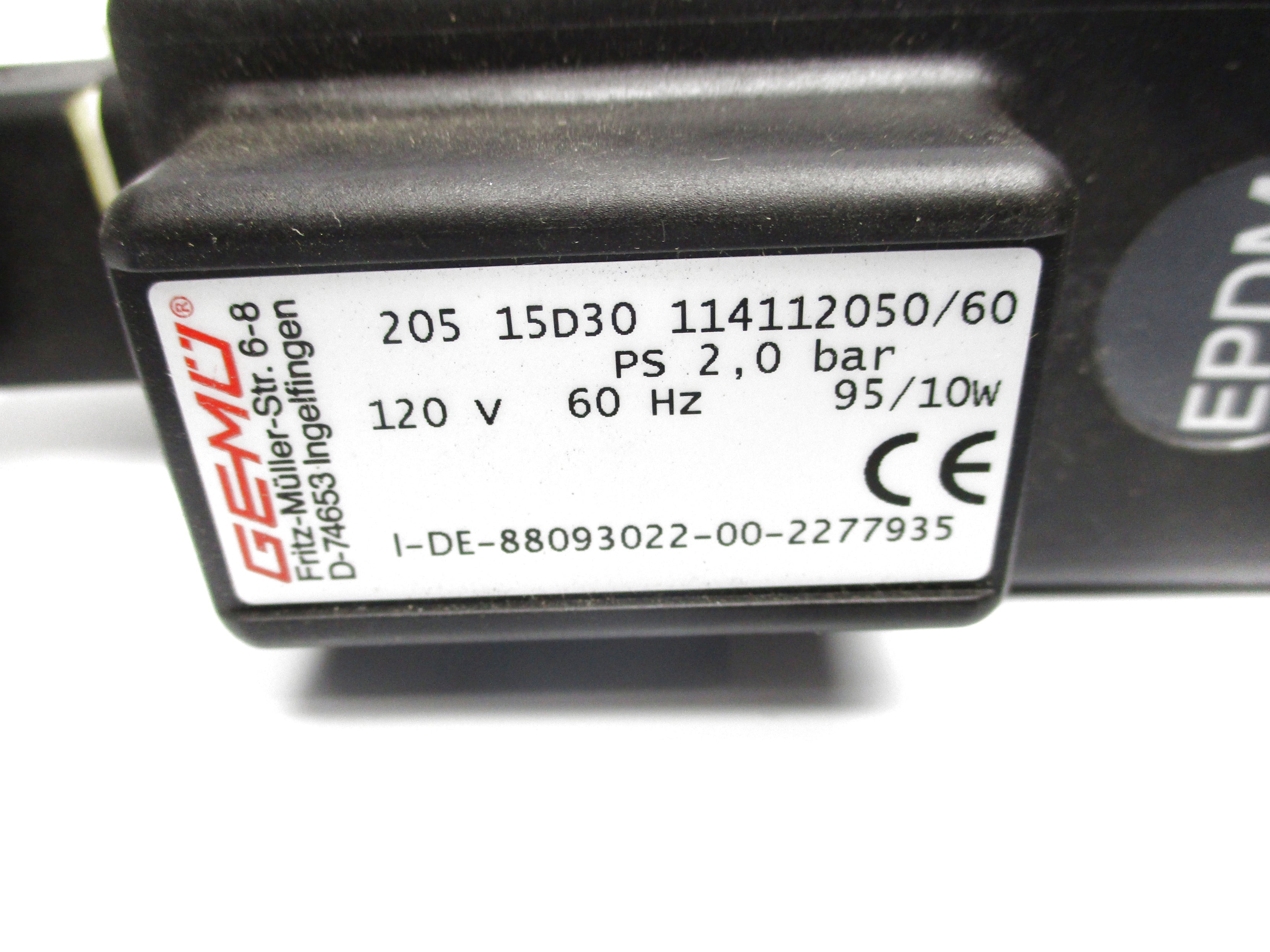 GEMU 20515D30114112050/60 NSNP