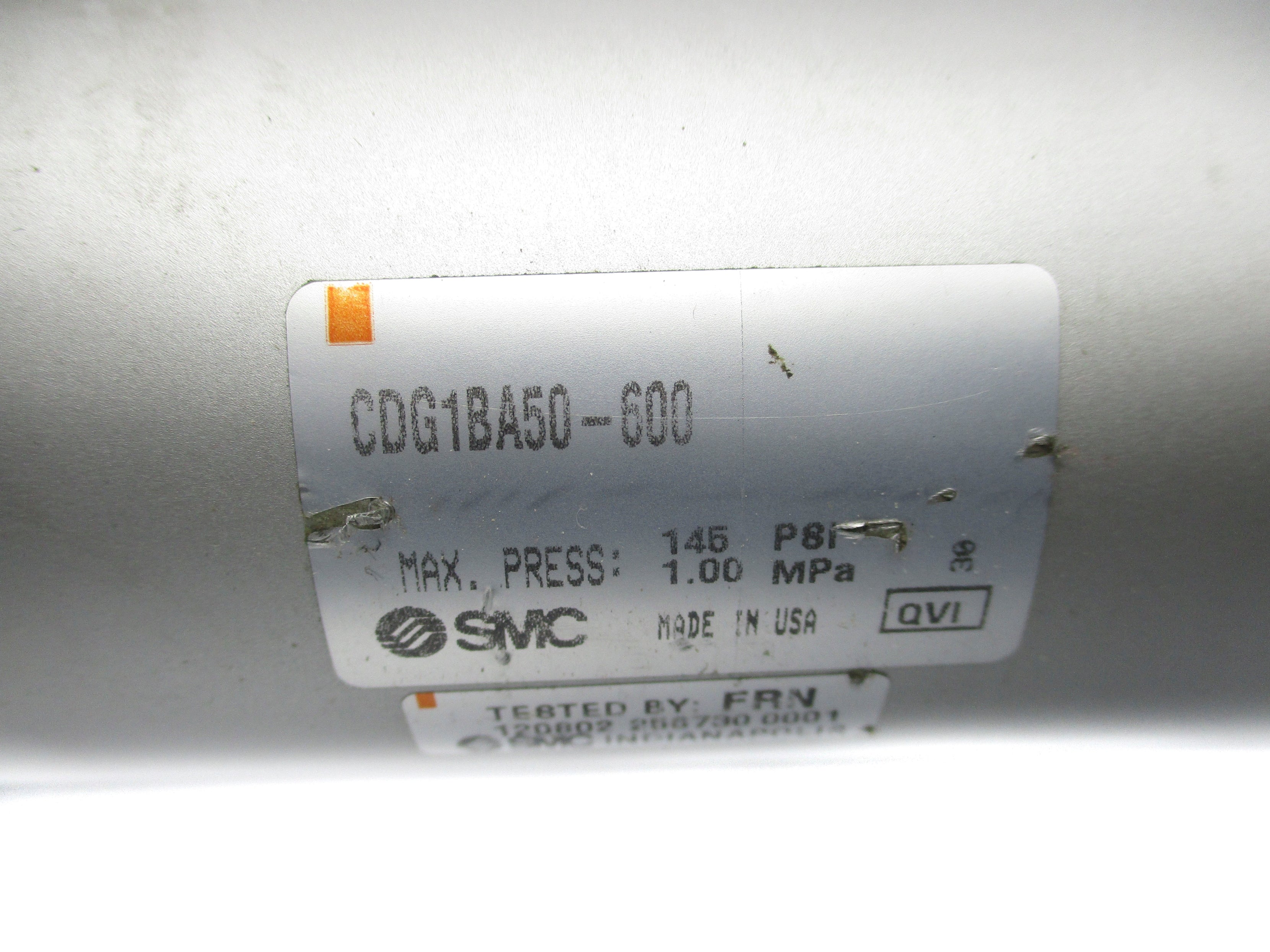 SMC CDG1BA50-600 145 PSI UNMP