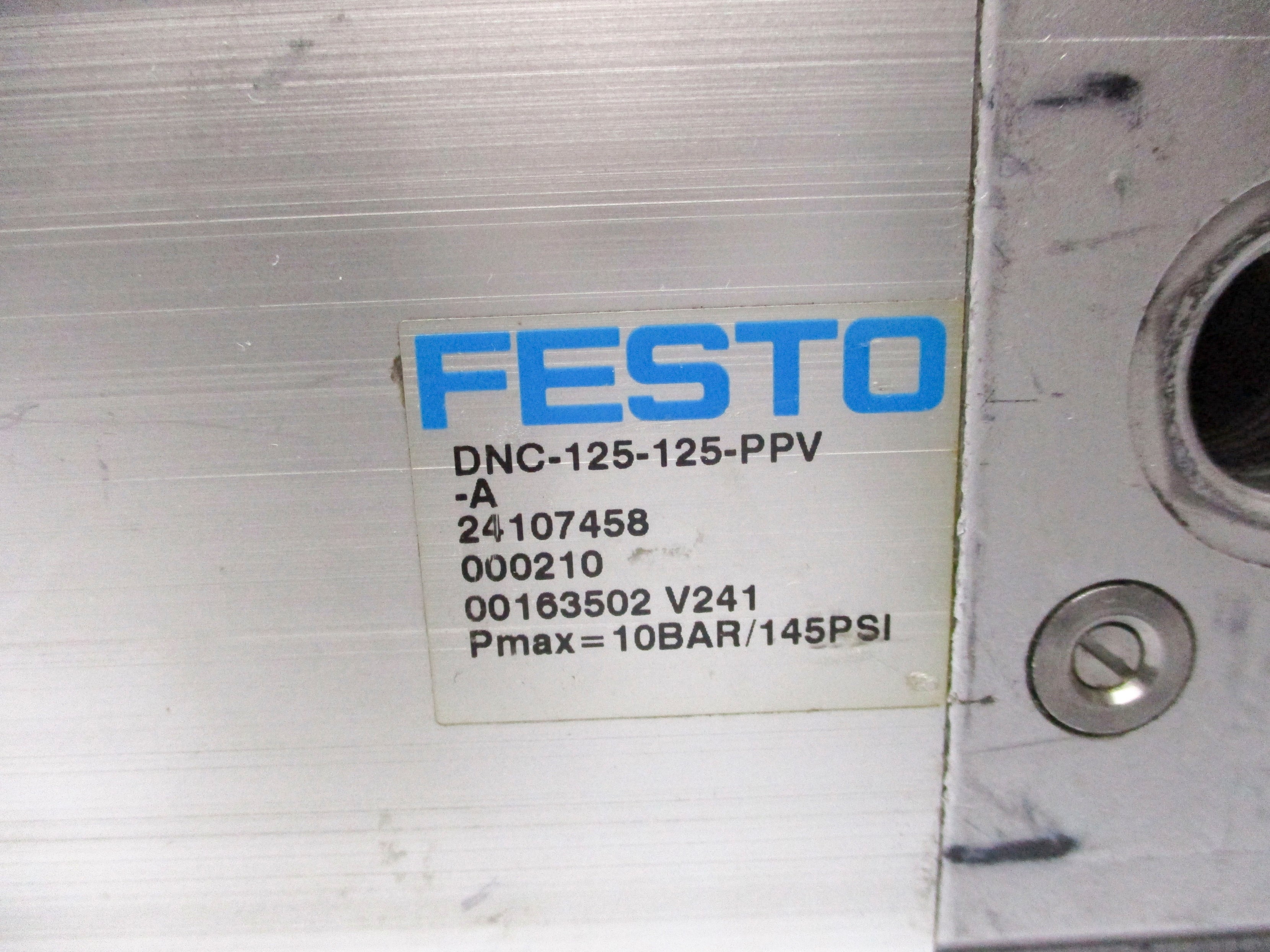 FESTO DNC-125-125-PPV-A UNMP