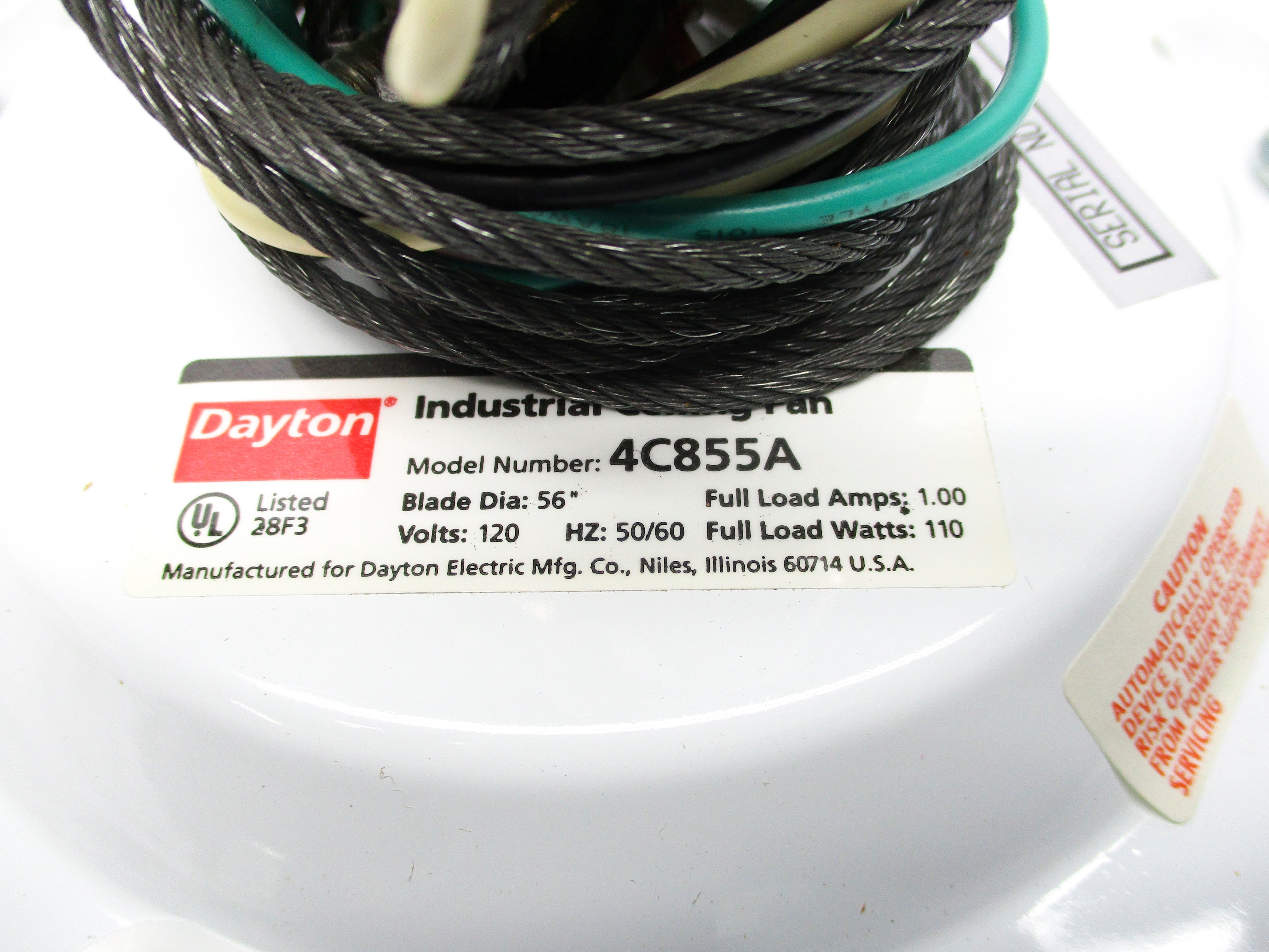 DAYTON 4C855A NSNP