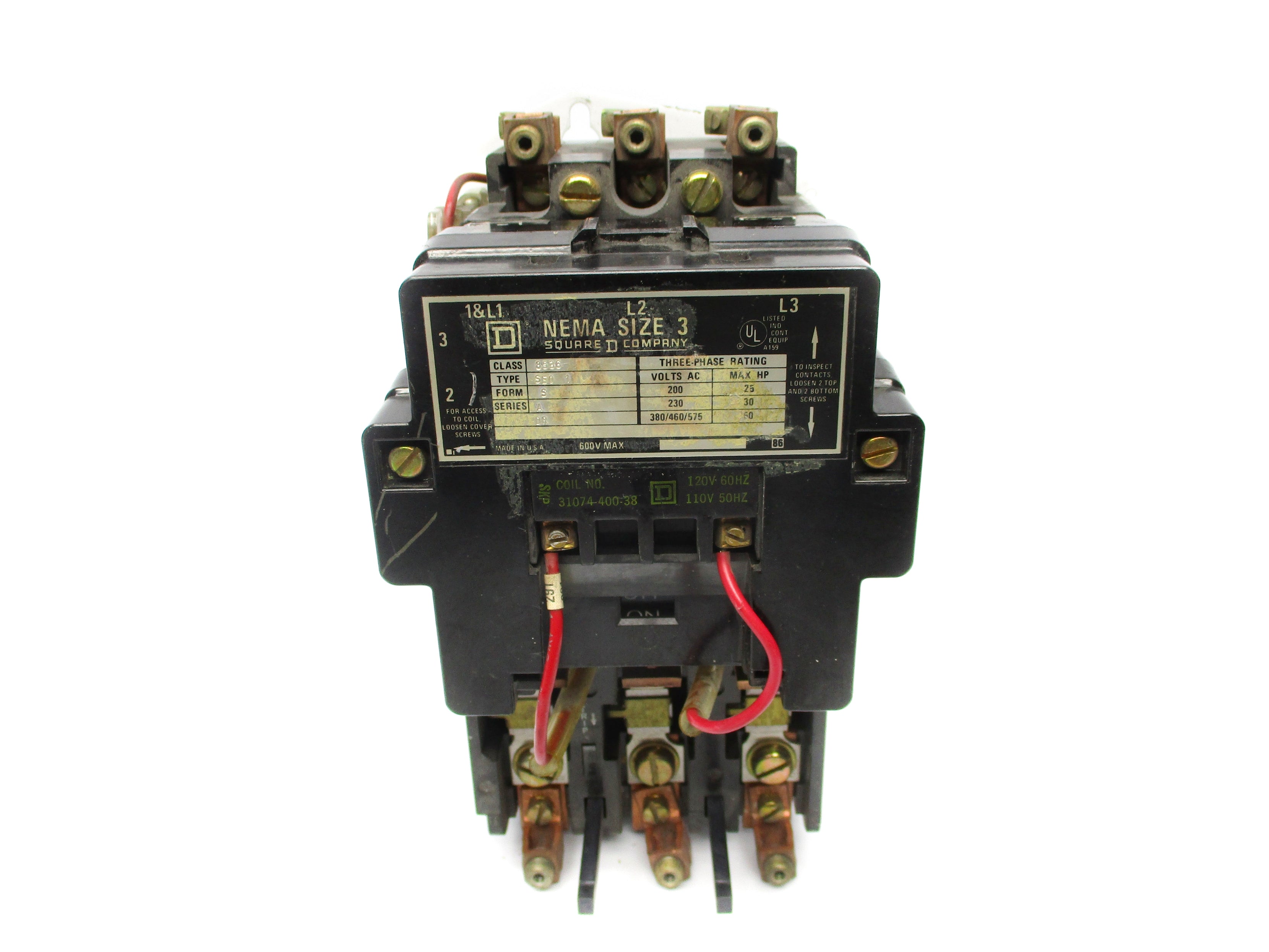 SQUARE D 8536-SE01 SER. A (AS PICTURED) UNMP