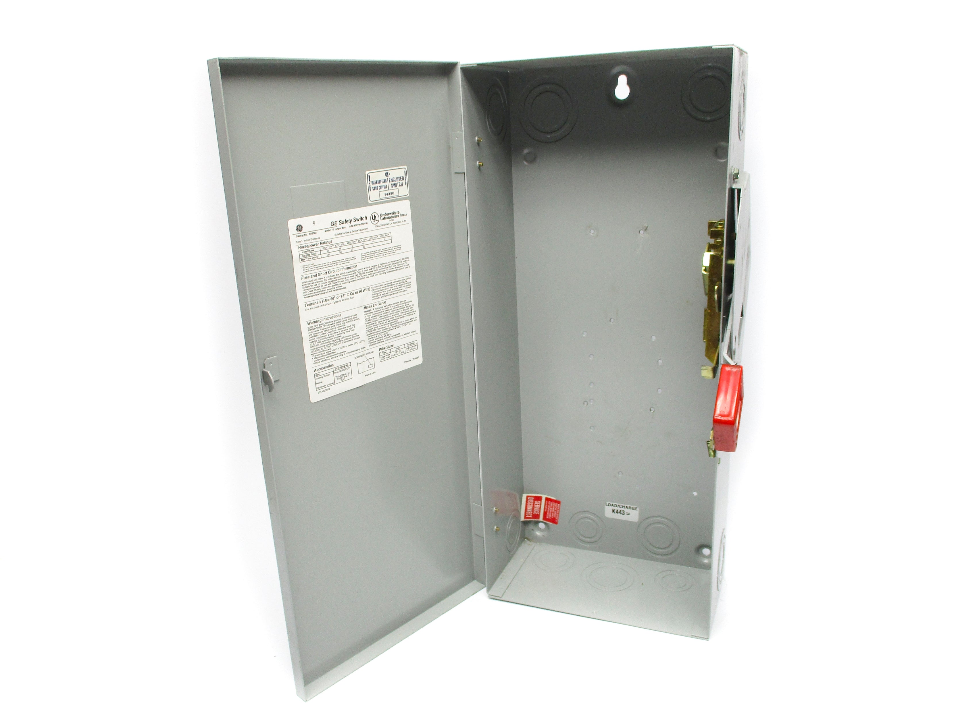 GENERAL ELECTRIC TH3362 MODEL 10 (AS PICTURED) NSNP