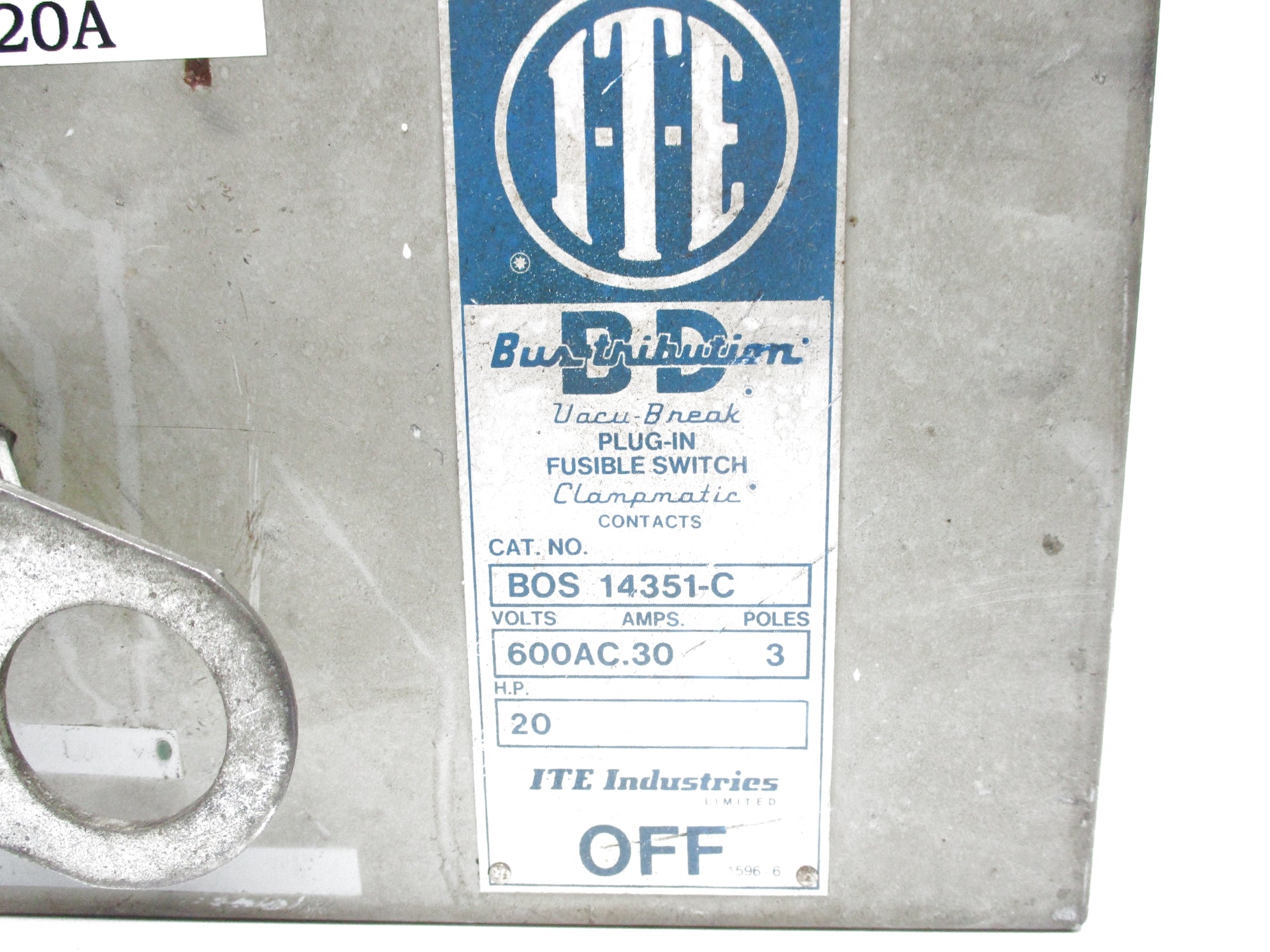 ITE BOS14351-C 30A UNMP