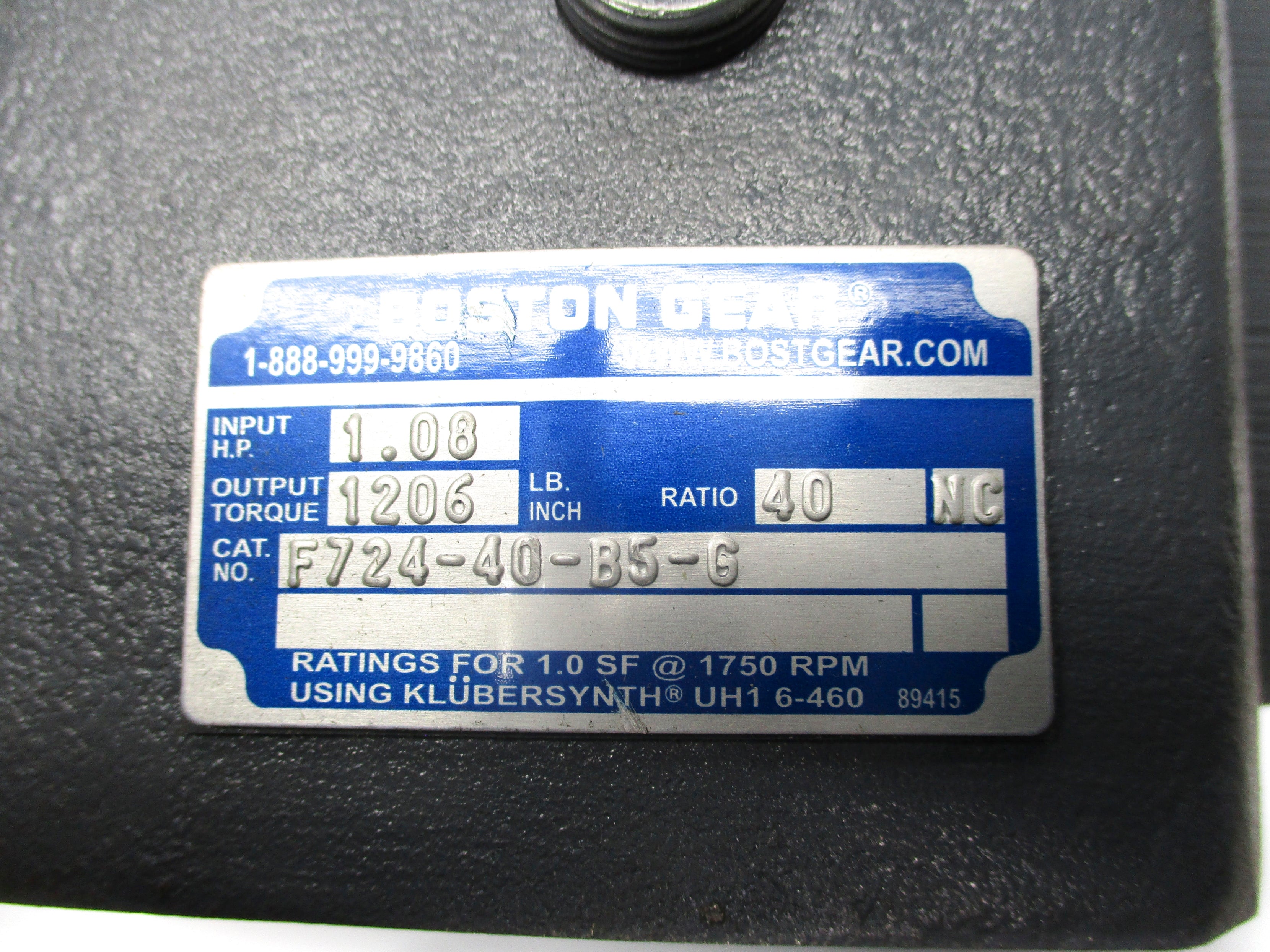 BOSTON GEAR F724-40-B5-G NSMP