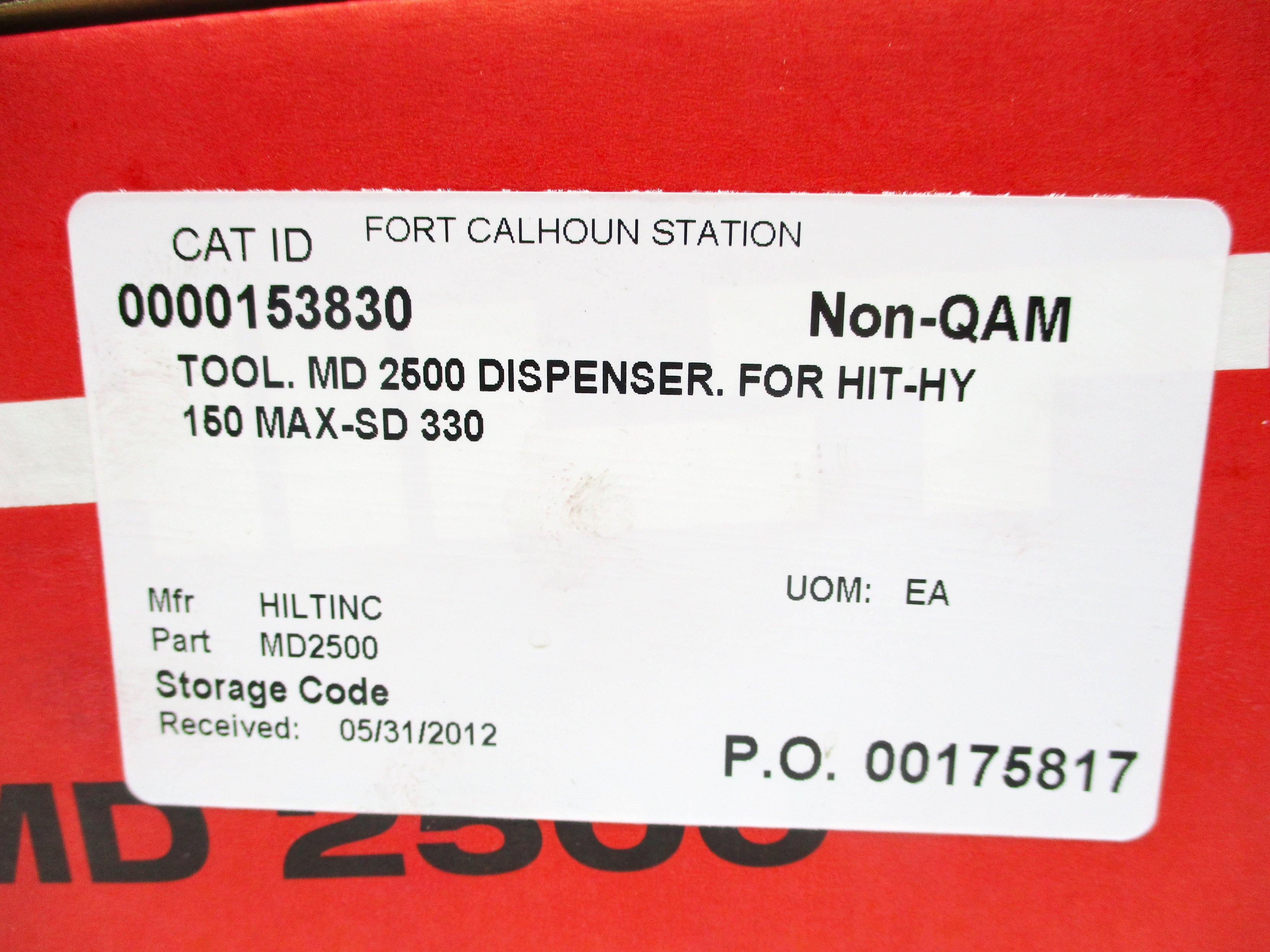 HILTI MD2500 NSMP