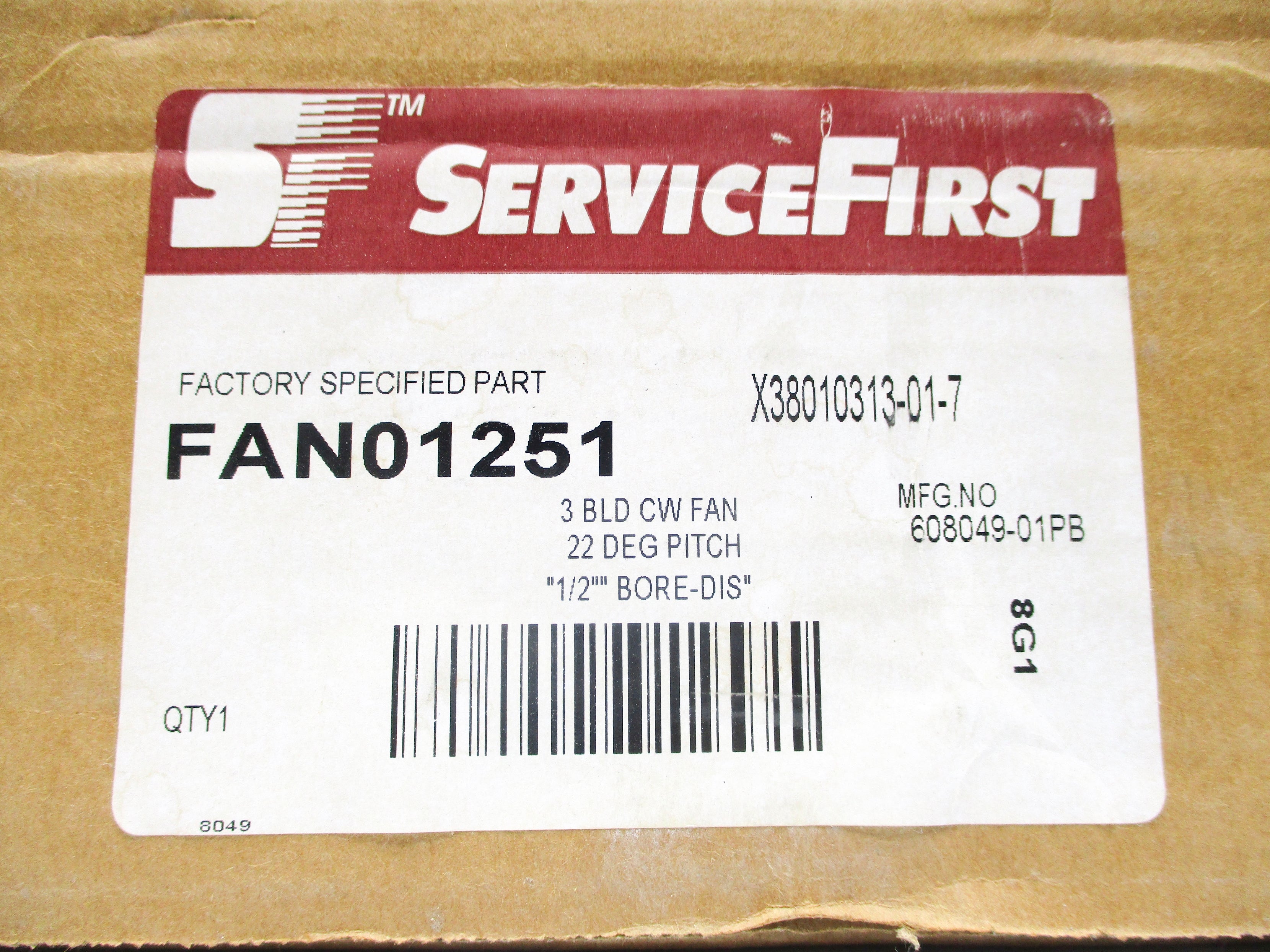SERVICE FIRST FAN01251 NSFS