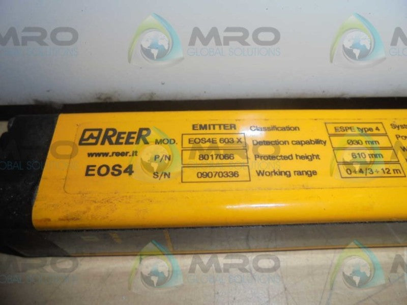 REER E0S4  603X-EMITTER + RECIEVER * USED *
