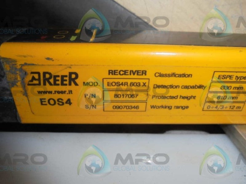 REER E0S4  603X-EMITTER + RECIEVER * USED *