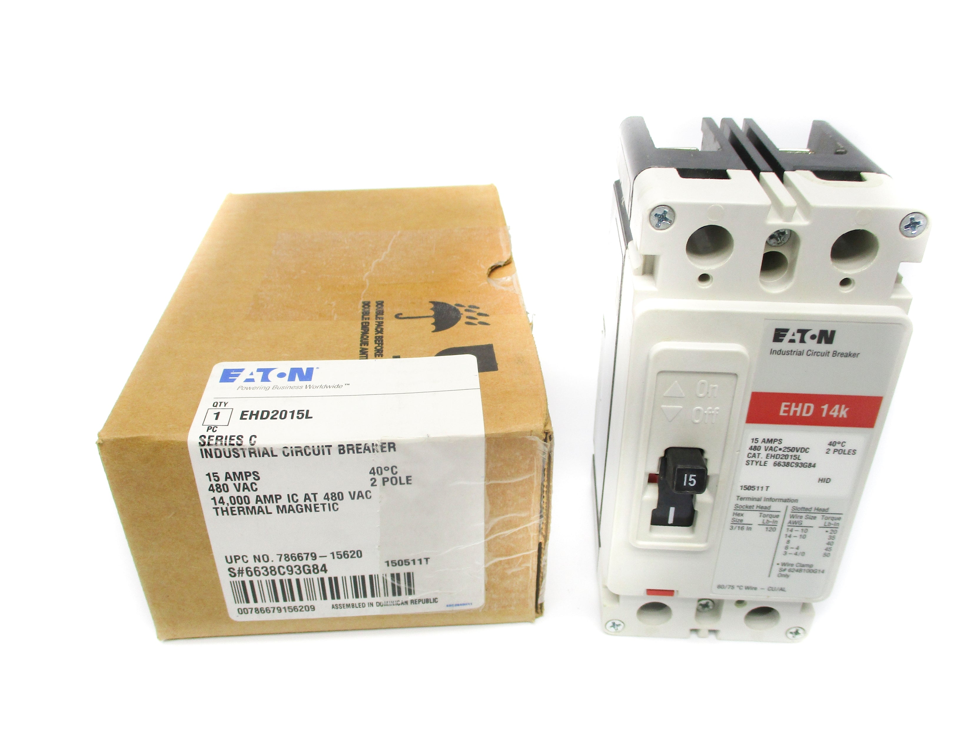 EATON EHD2015L SER. C 15A NSMP
