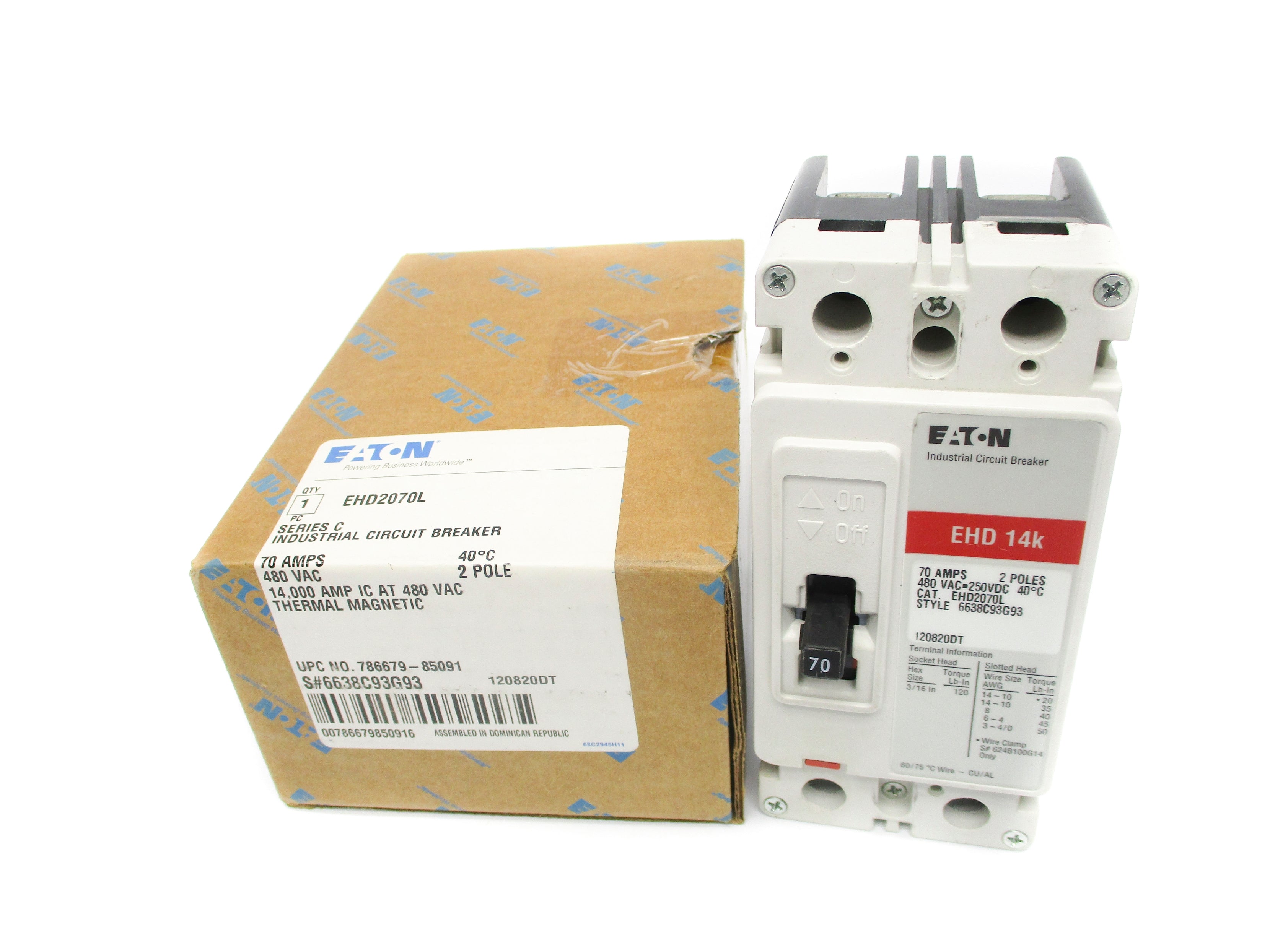 EATON EHD2070L SER. C 70A NSMP