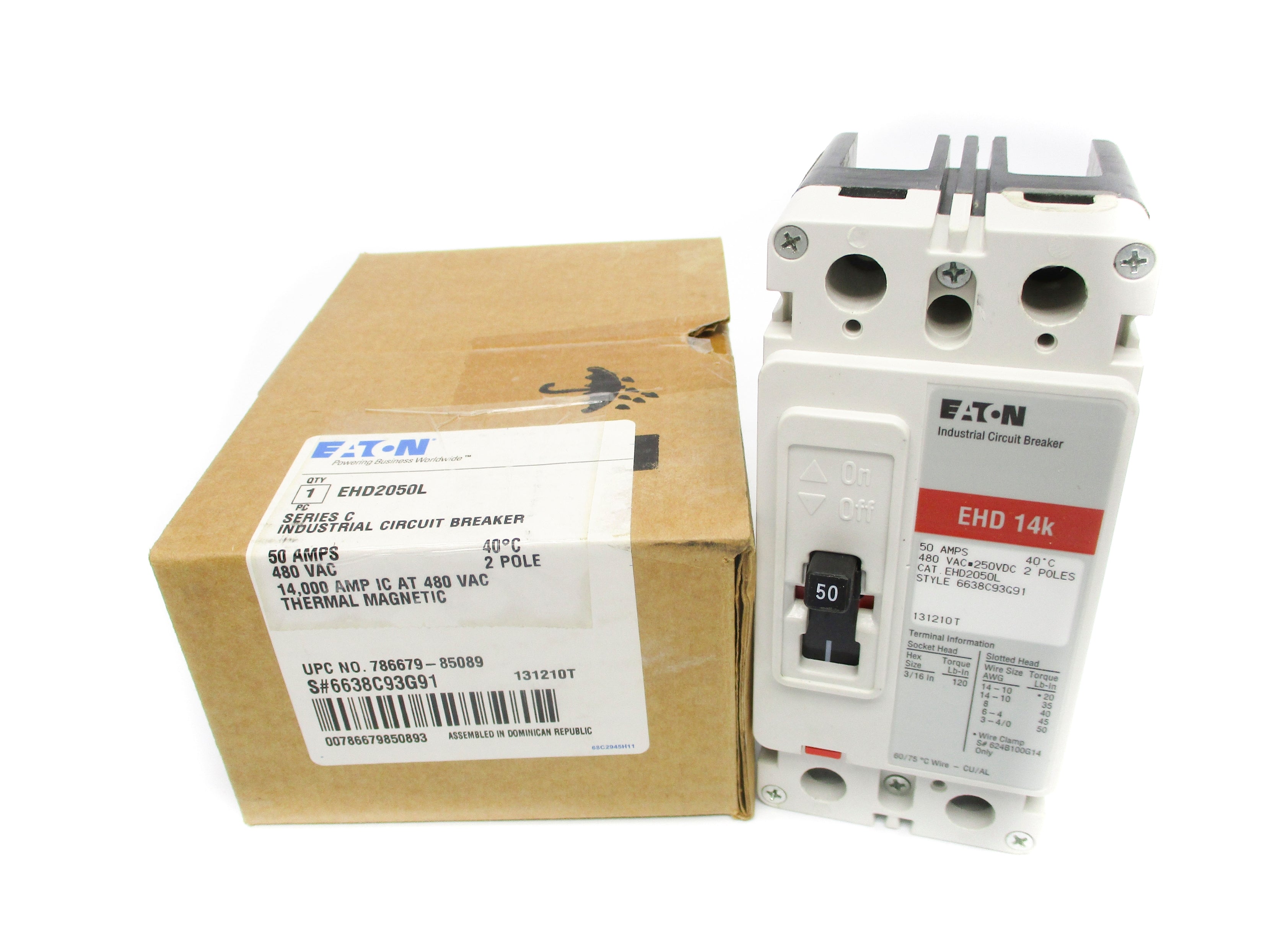 EATON EHD2050L SER. C 50A NSMP