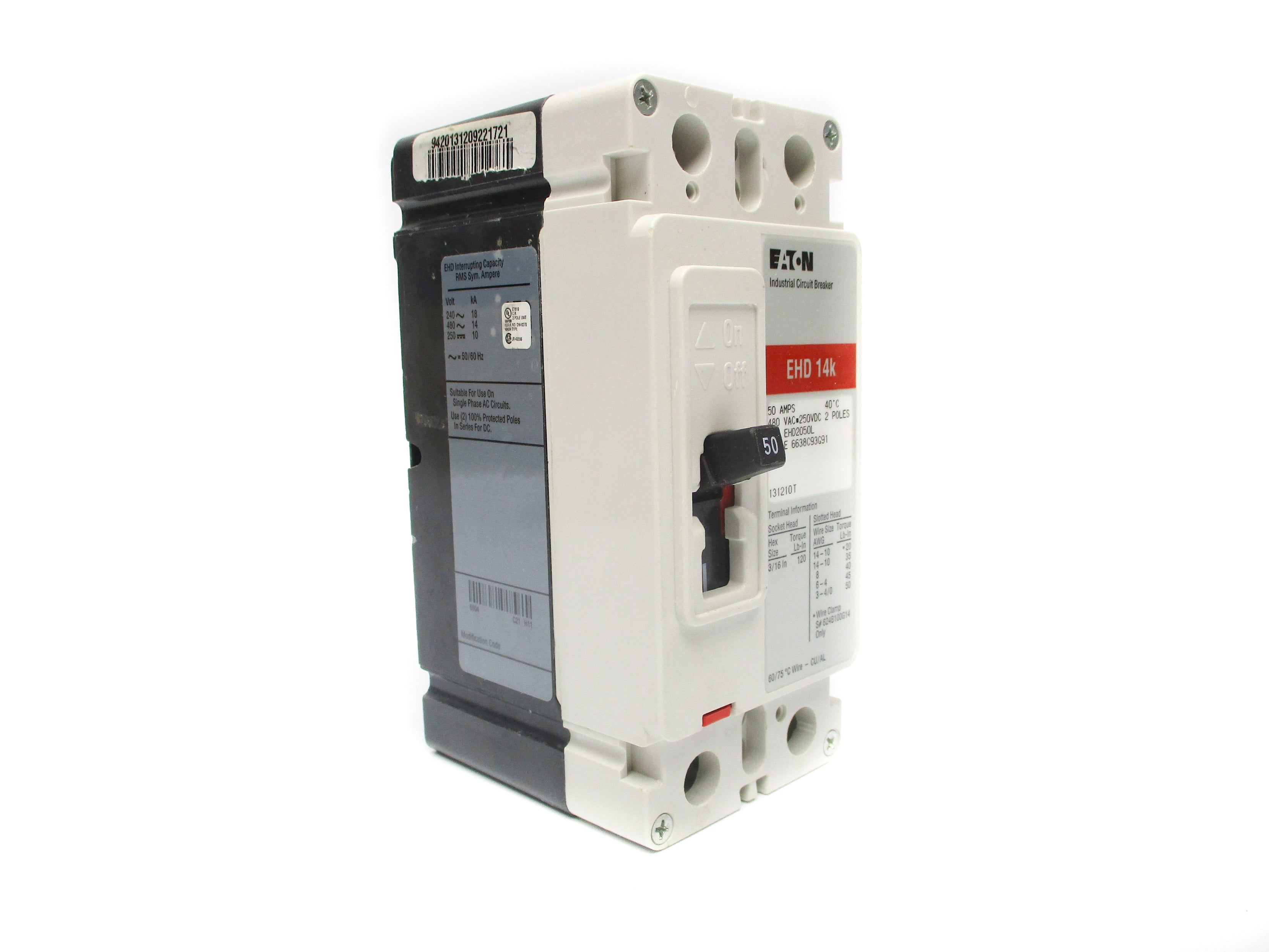 EATON EHD2050L SER. C 50A NSMP
