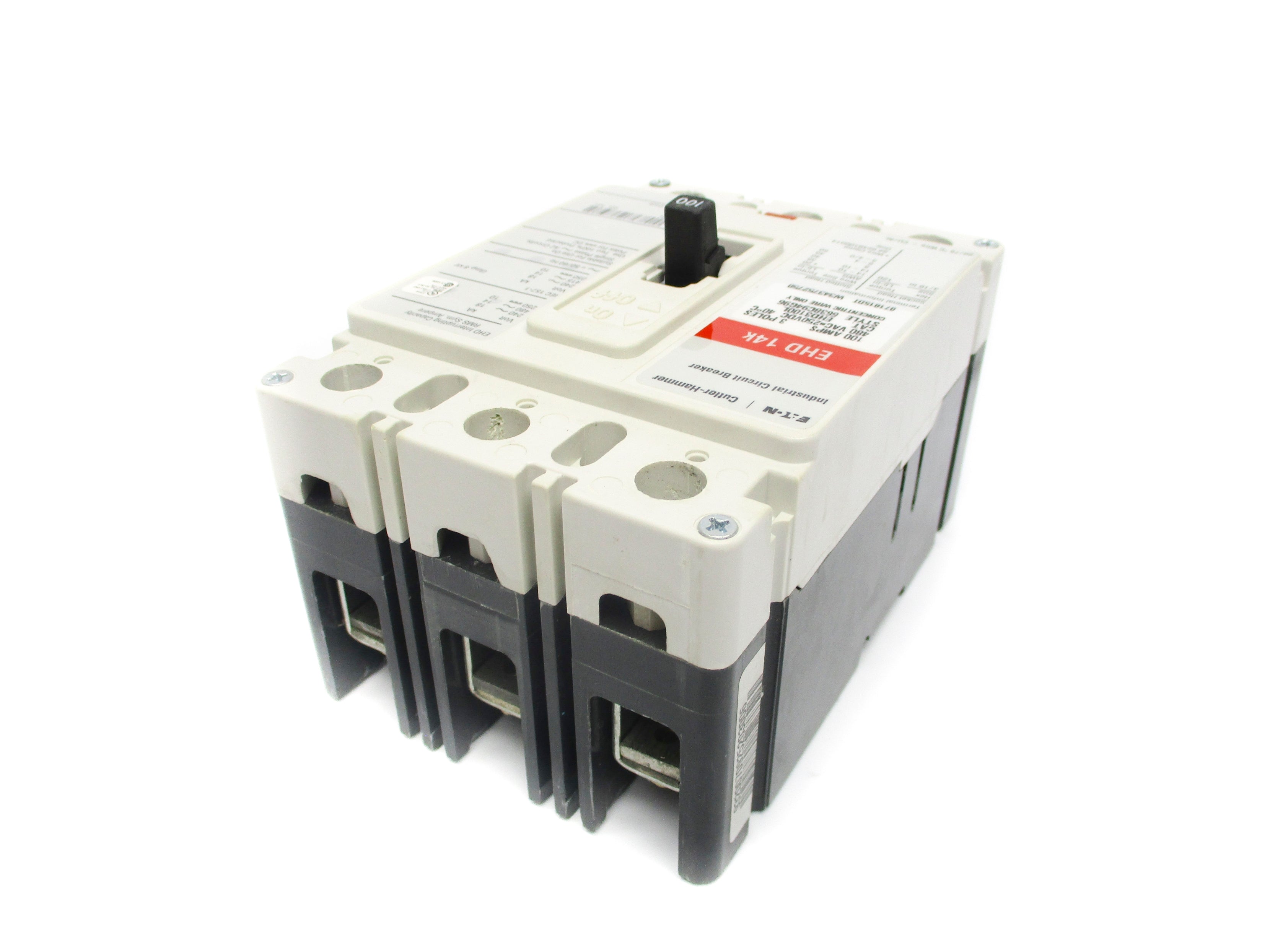 CUTLER HAMMER EHD3100L SER. C 100A NSMP