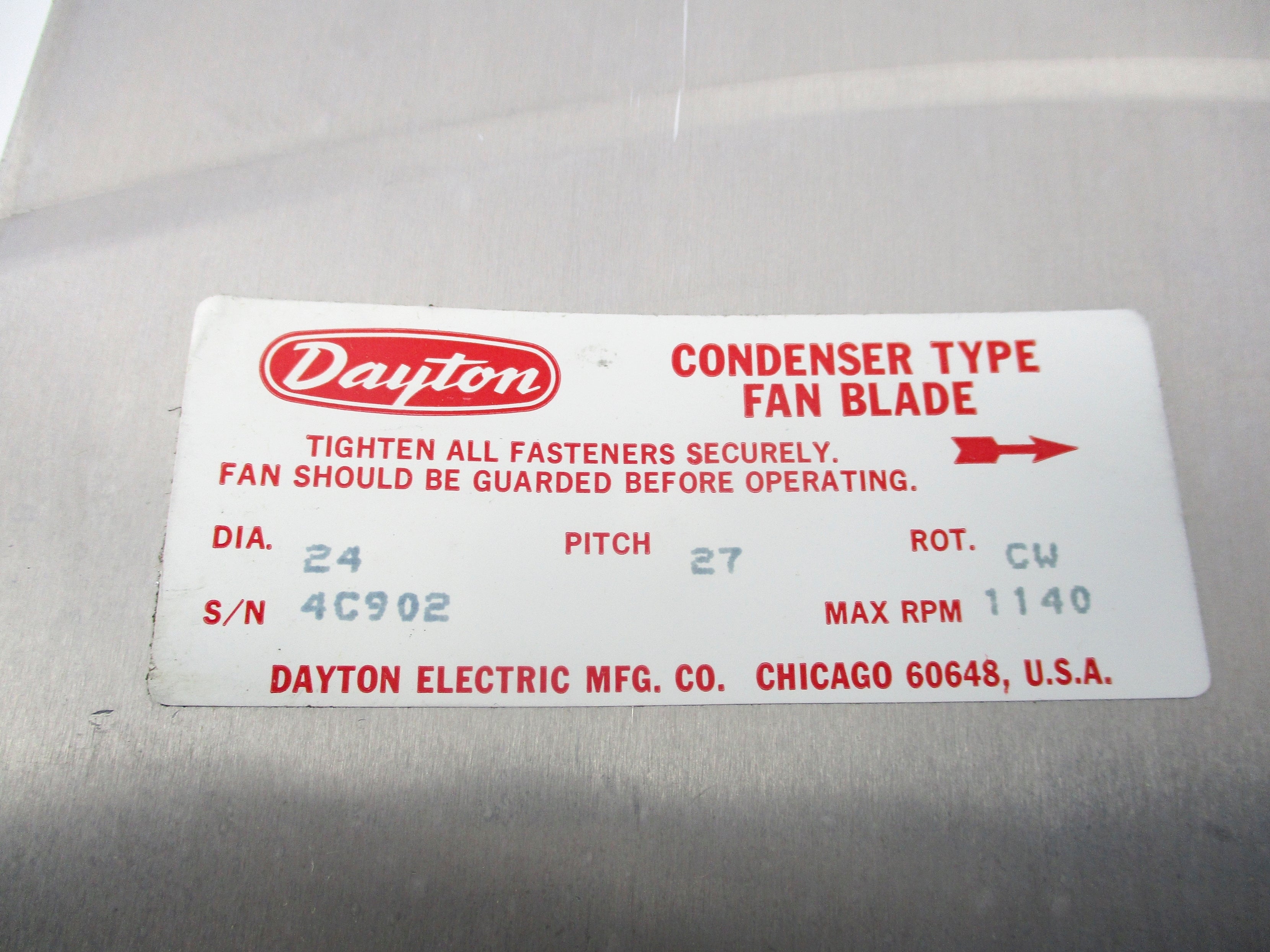 DAYTON 4C902 (PKG OF 2) NSMP