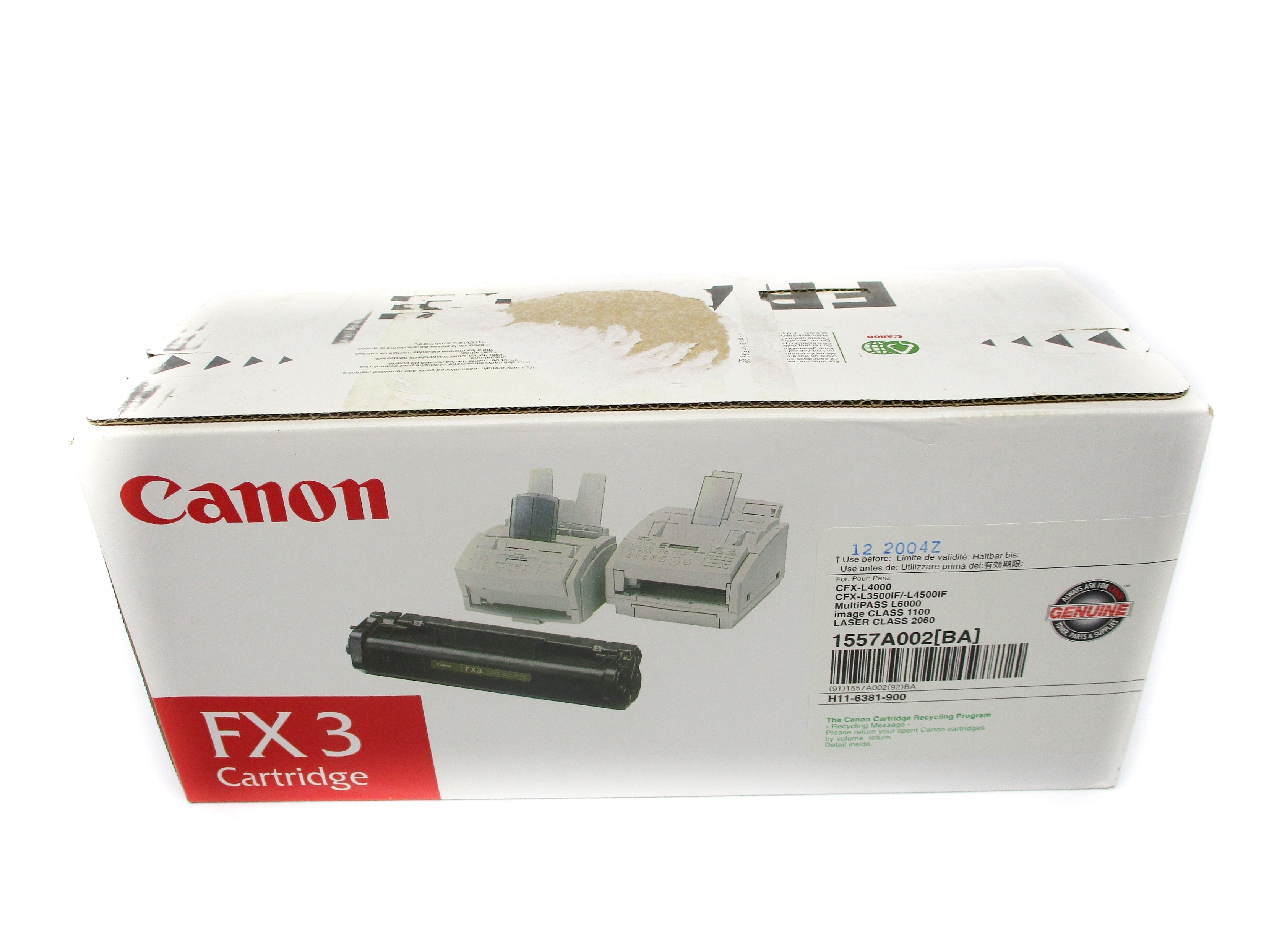 CANON FX3 1557A002[BA] H11-6381-900 NSFS