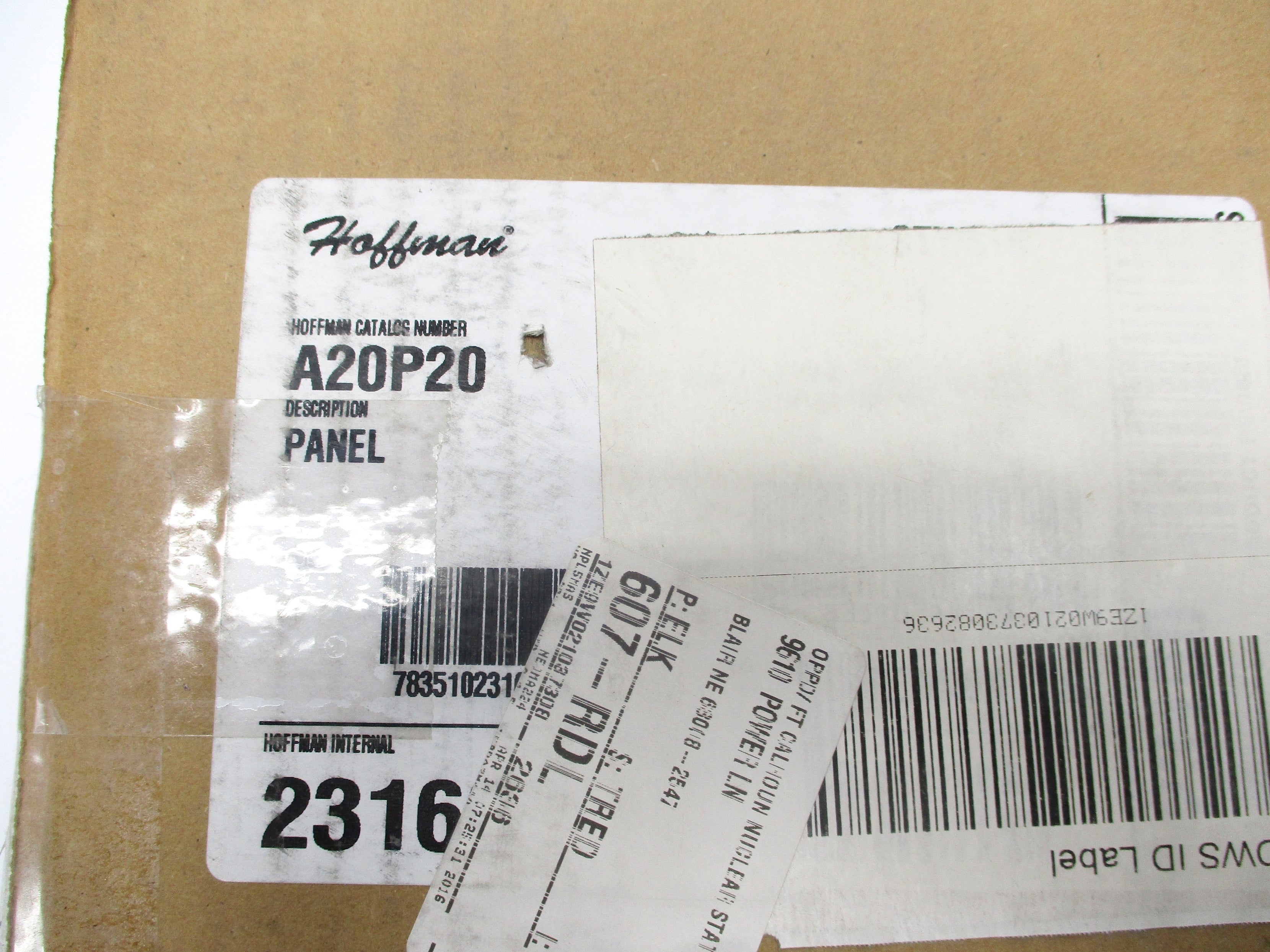 HOFFMAN A20P20 NSMP