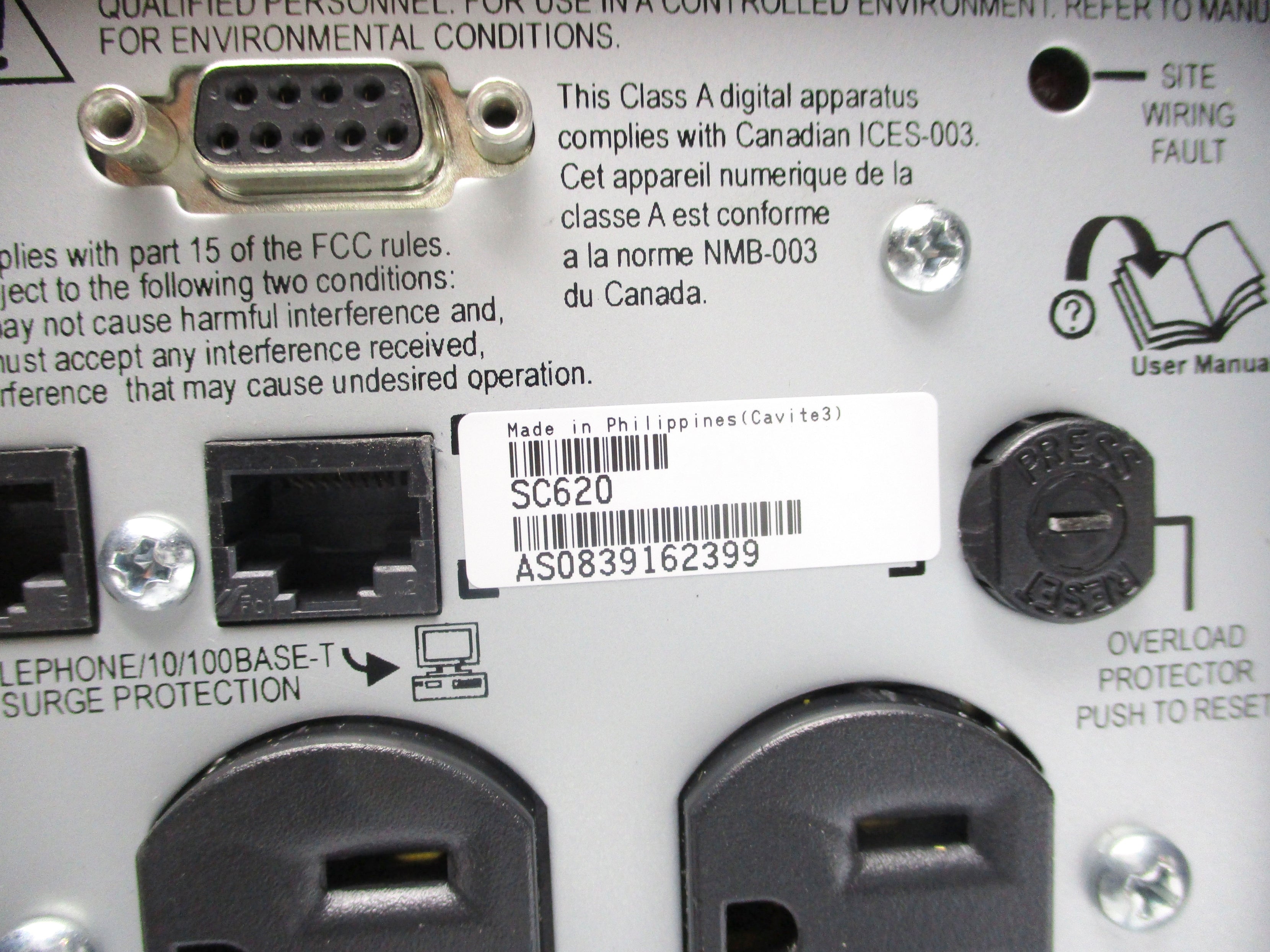 APC SC620 NSMP