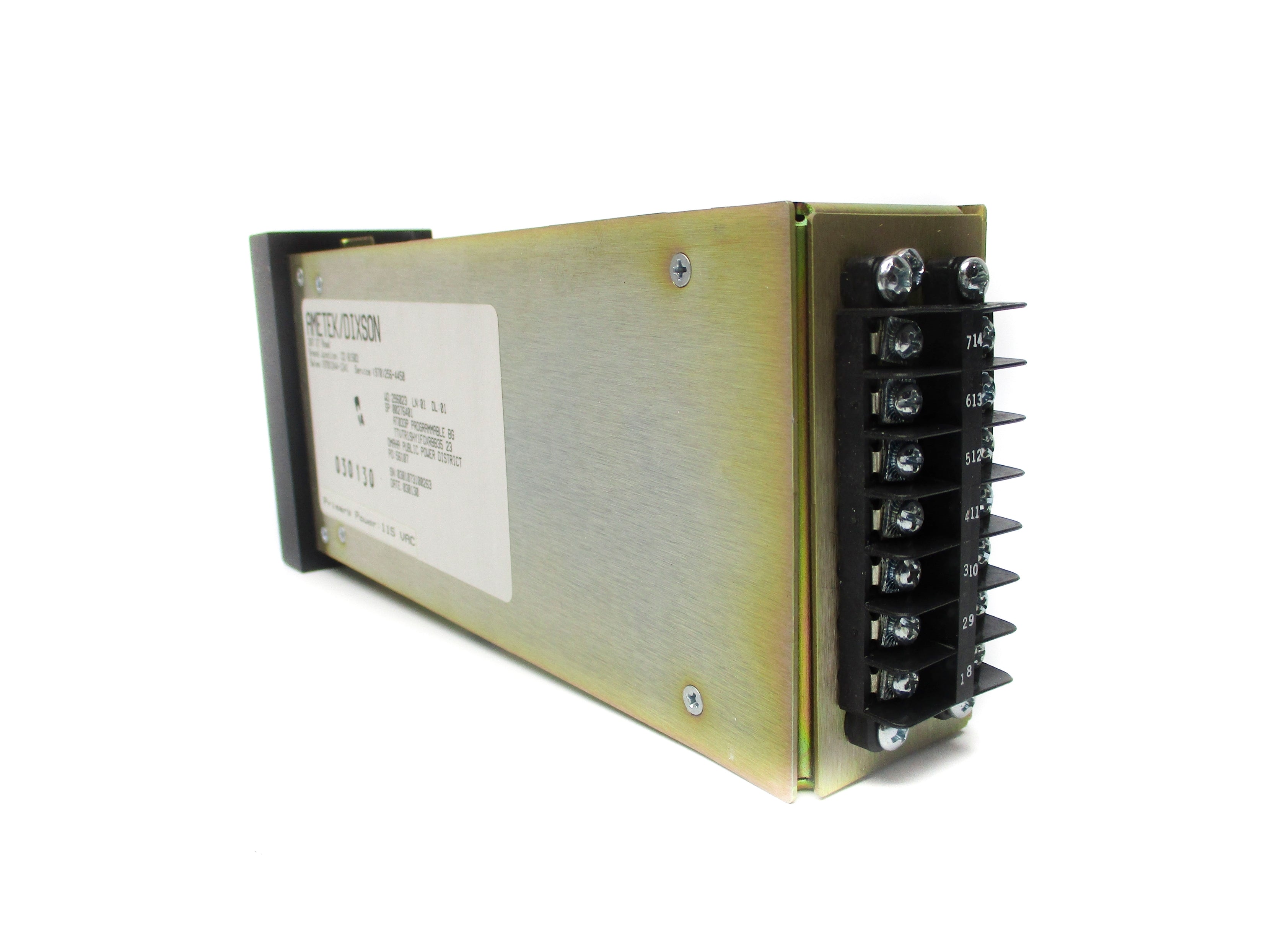 AMETEK/DIXSON BGTTVTR1SHY1FOXRBB35 NSMP