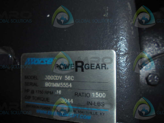MORSE POWER GEAR 30GCDV 58C * NEW NO BOX *