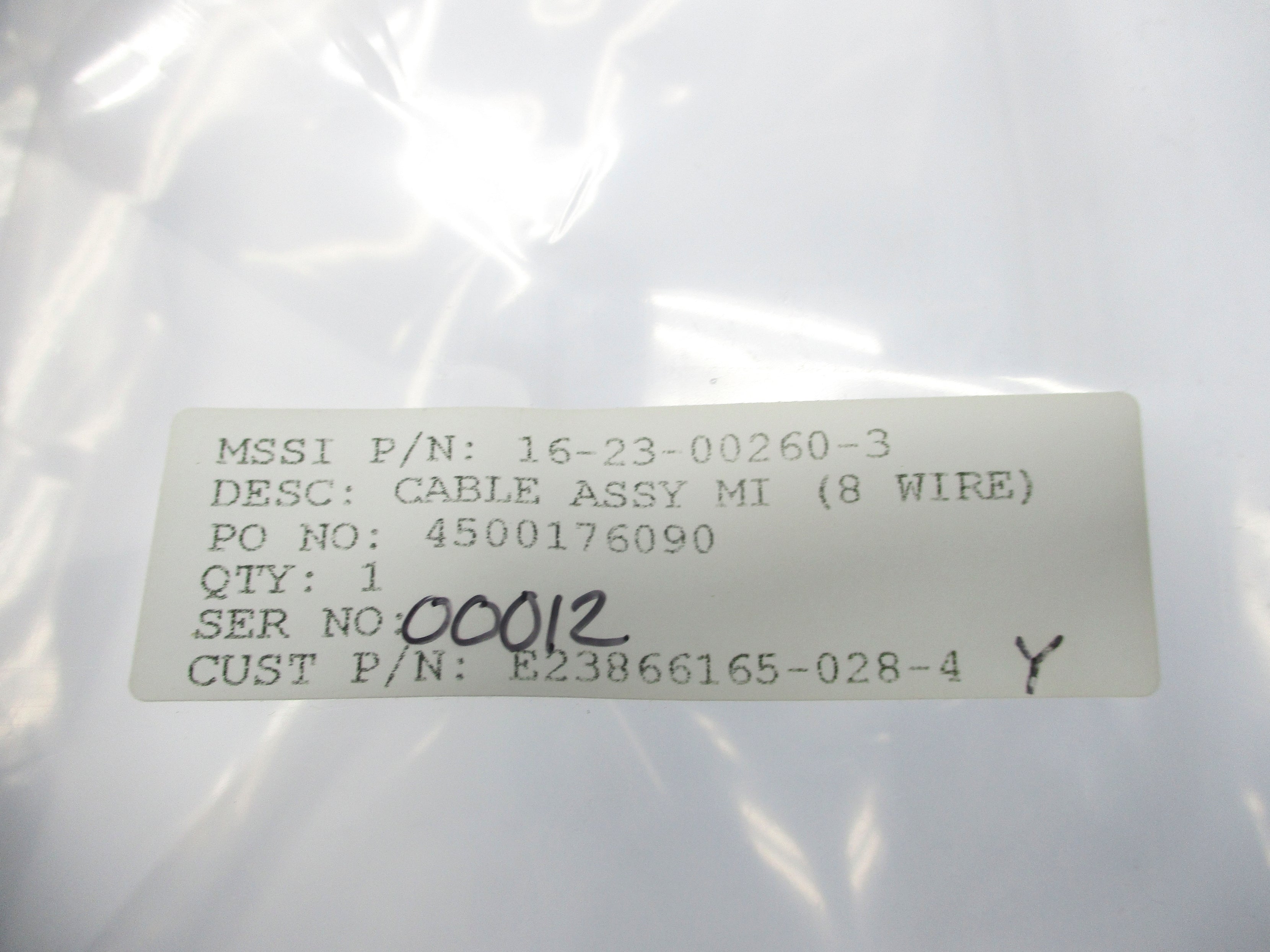 WESTINGHOUSE E23866165-028-4Y NSMP
