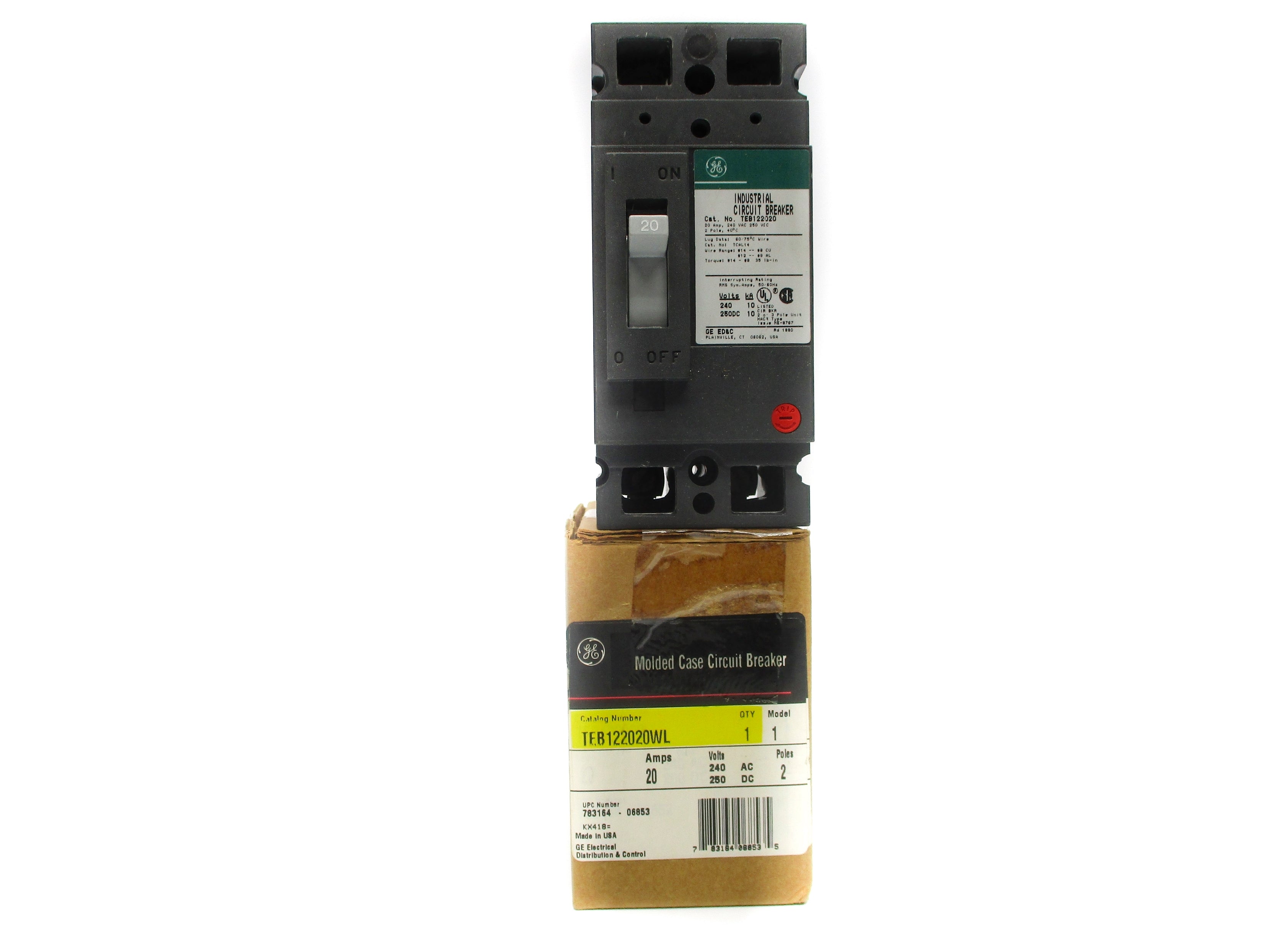 GENERAL ELECTRIC TEB122020WL 20A NSMP
