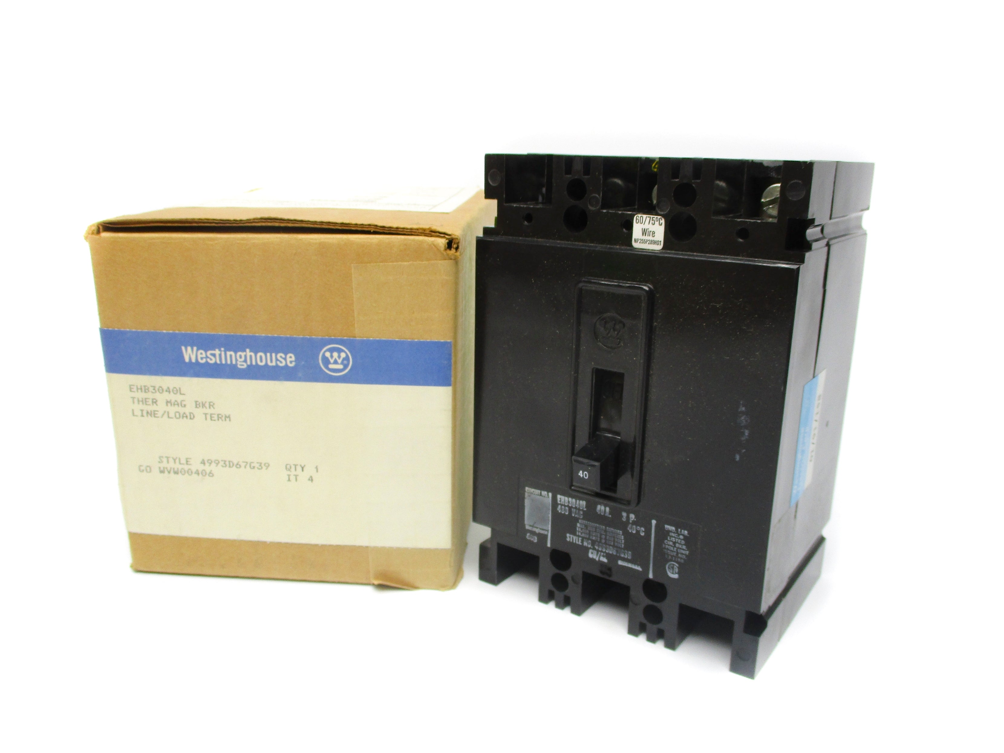 WESTINGHOUSE EHB3040L 40A NSMP