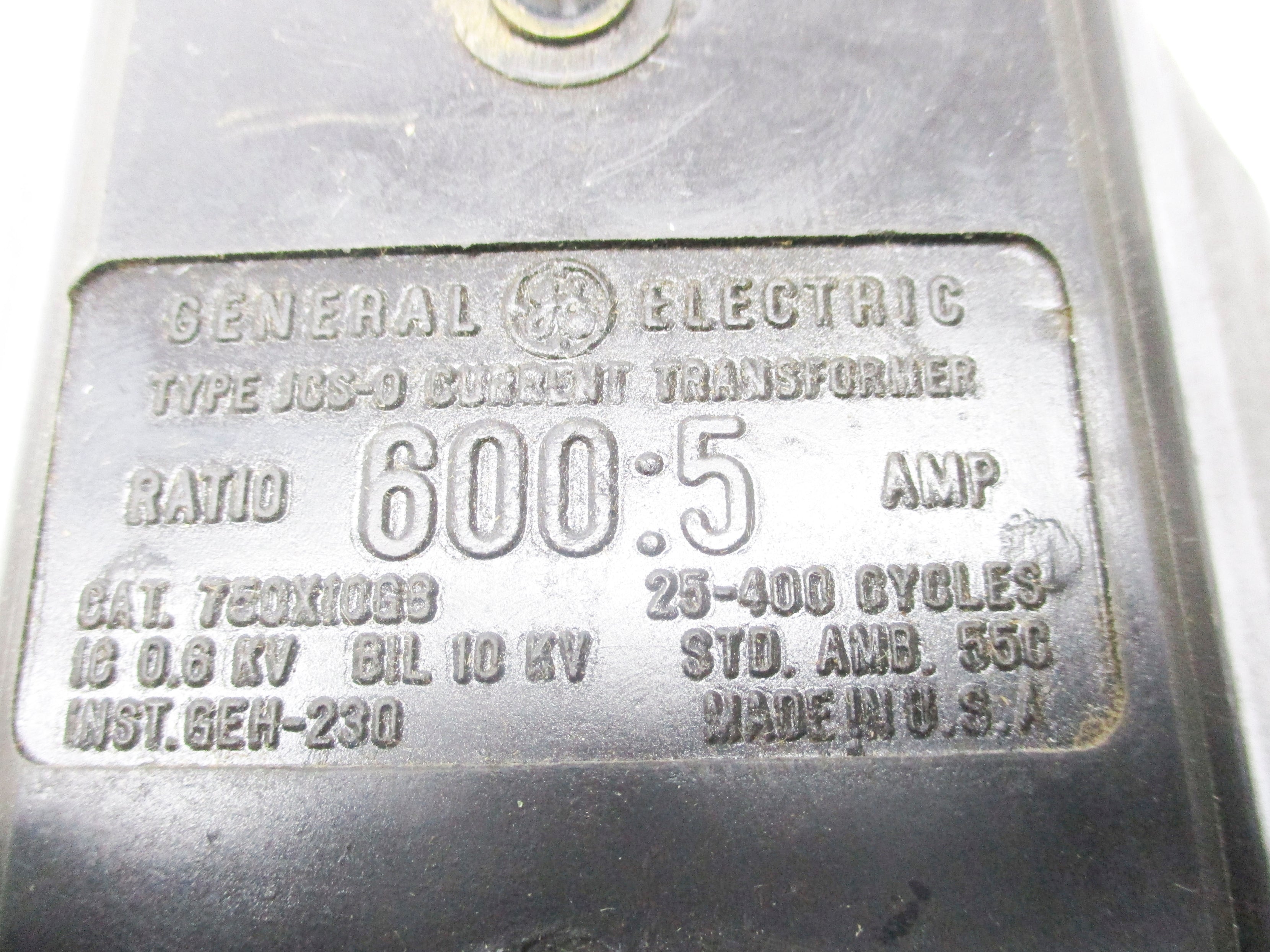 GENERAL ELECTRIC 750X10G8 TYPE JCS-0 750X010045 NSMP