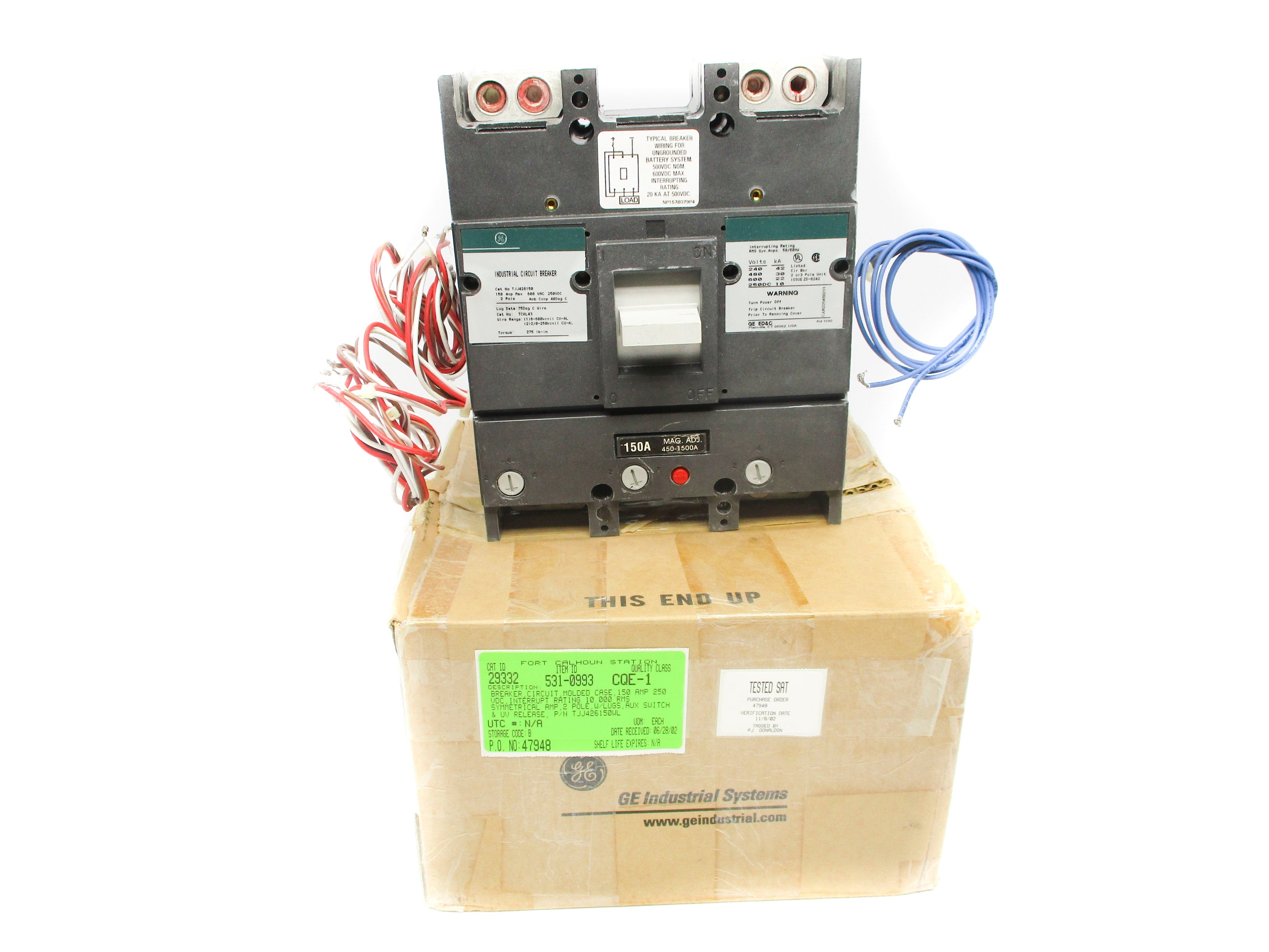 GENERAL ELECTRIC TJJ426150 150A NSMP