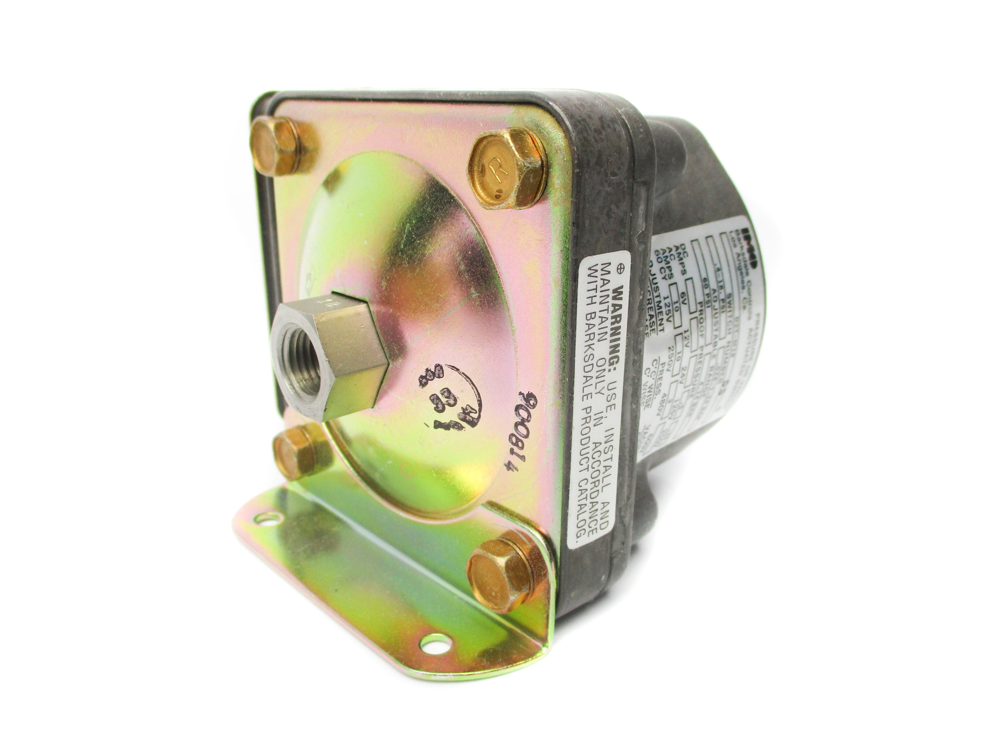 BARKSDALE D2T-M18SS 60 PSI NSMP