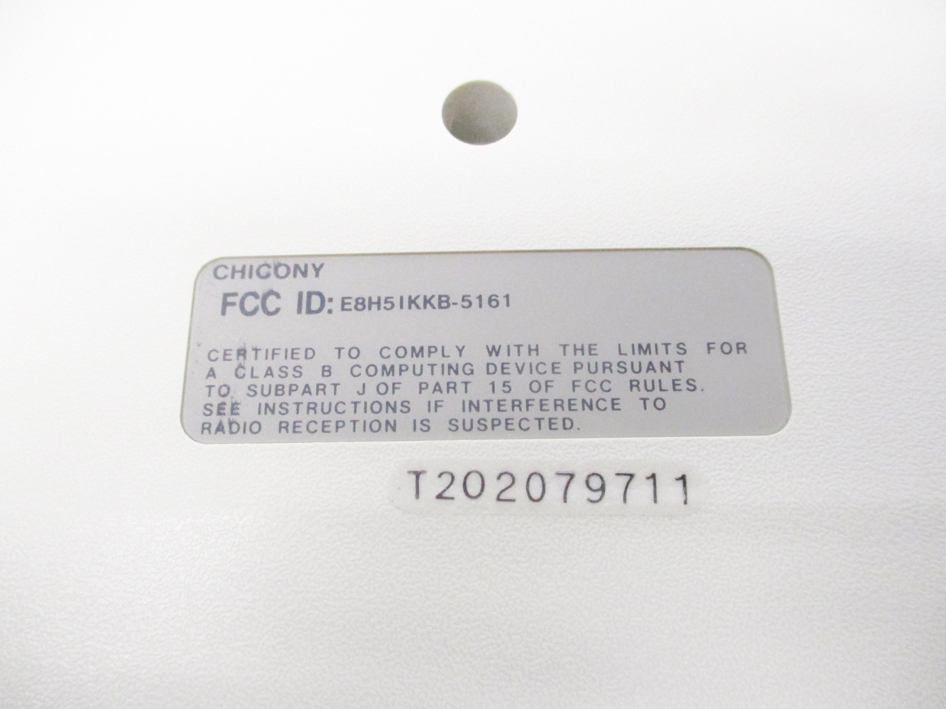 CHICONY KB-5161 NSMP