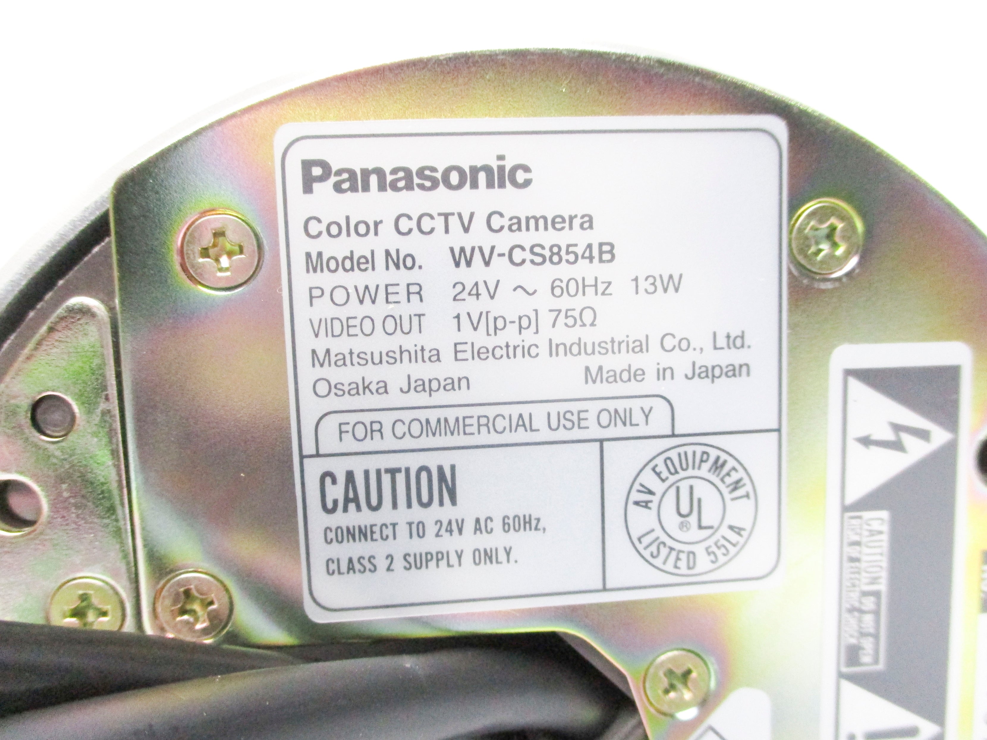 PANASONIC WV-CS854B NSMP