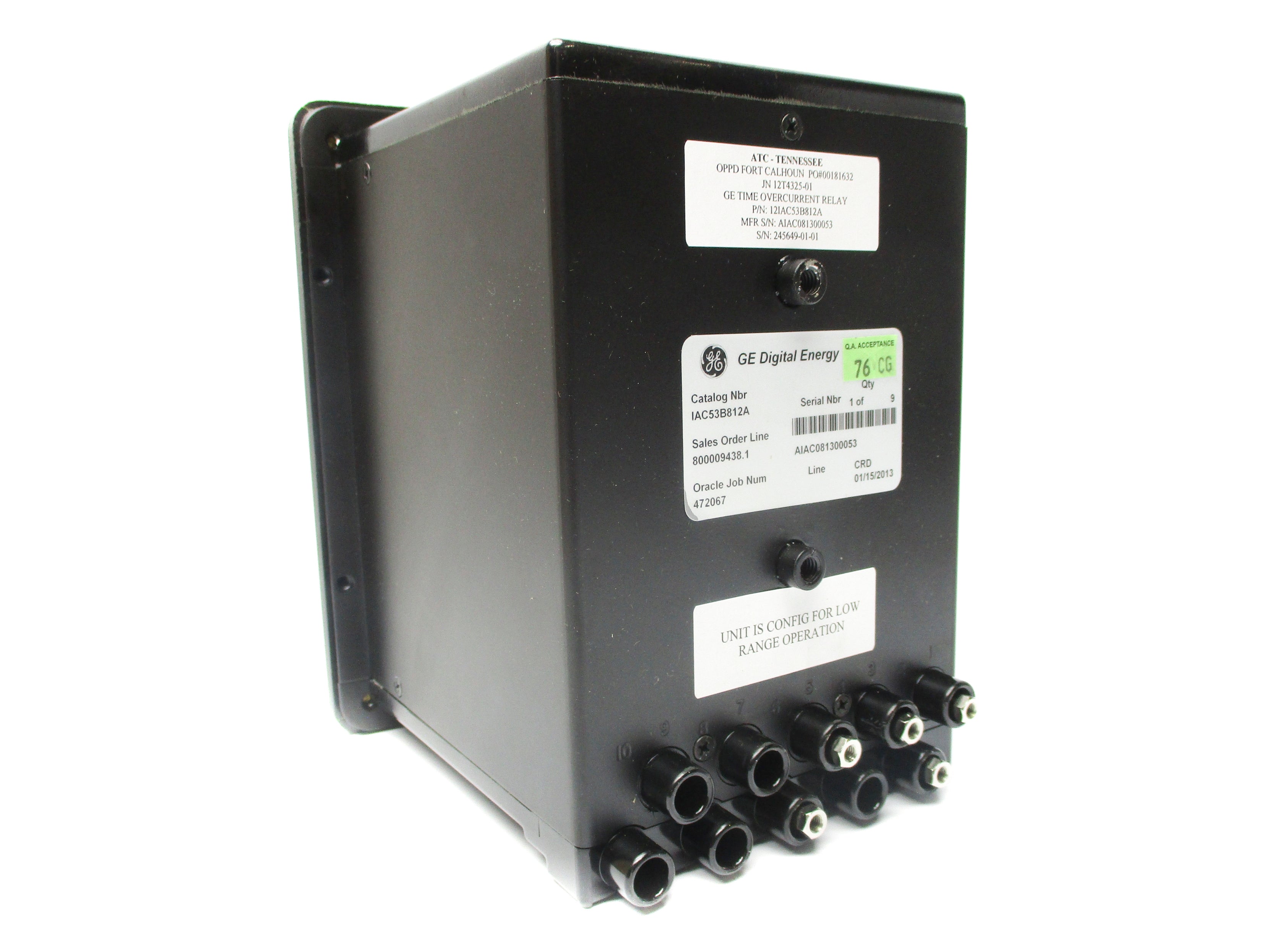 GENERAL ELECTRIC 12IAC53B812A 1.5-12A NSMP