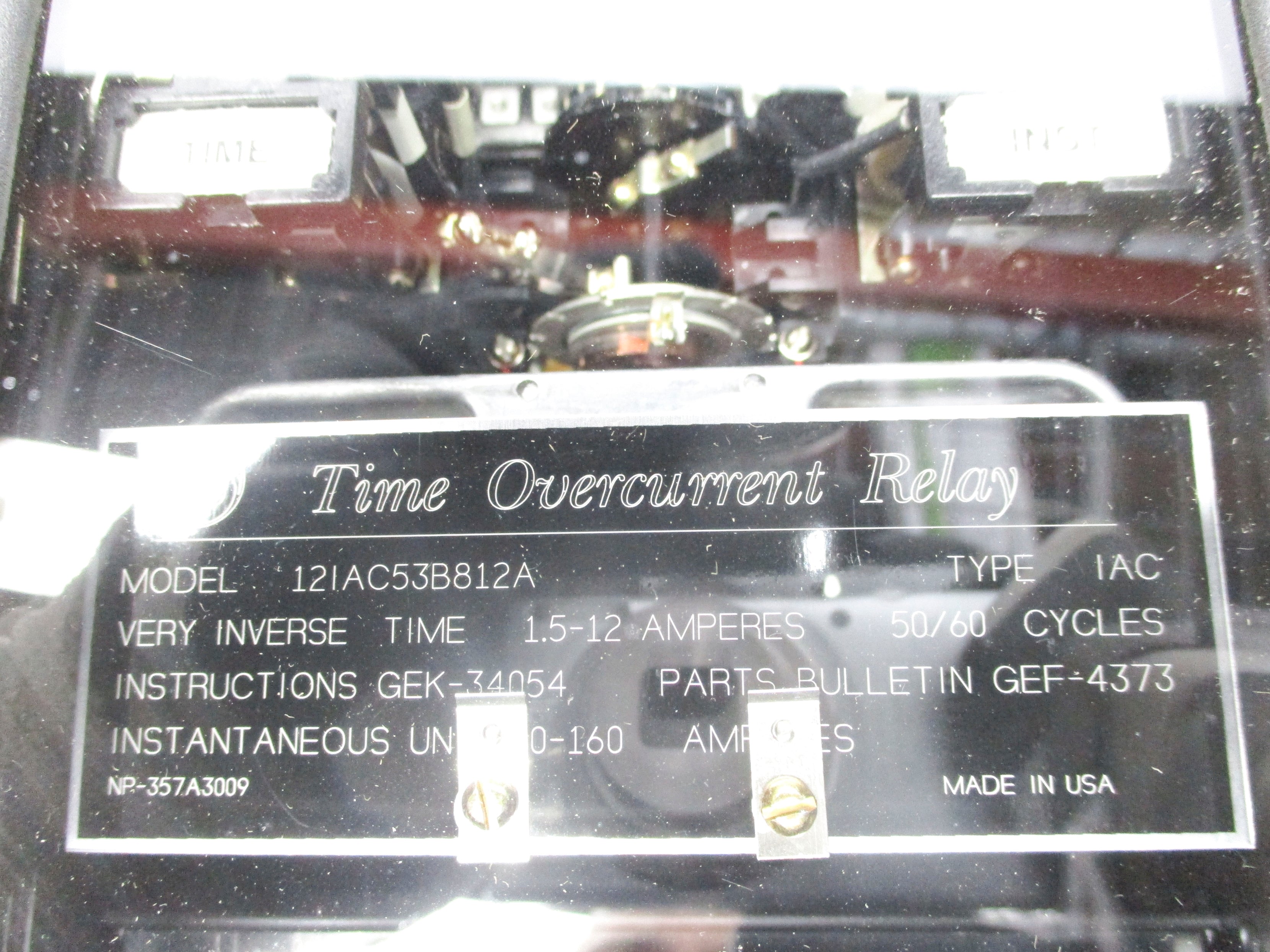 GENERAL ELECTRIC 12IAC53B812A 1.5-12A NSMP