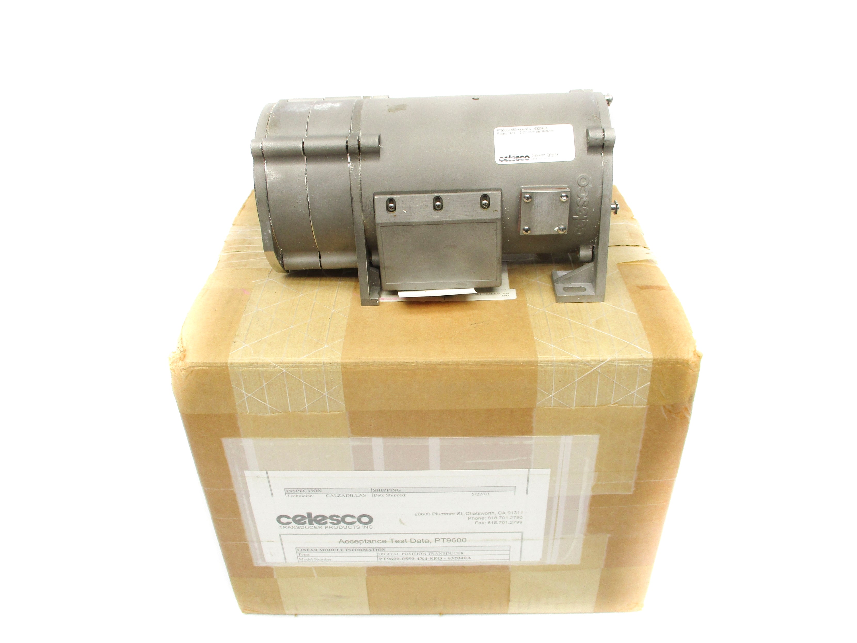 CELESCO PT9600-0550-4X4-SEQ-632040A NSMP