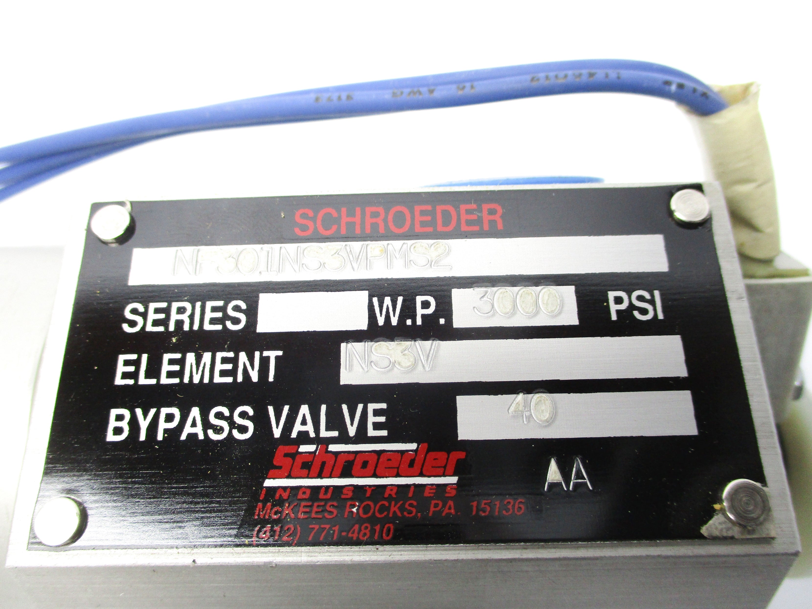 SCHROEDER NF301NS3VPMS2 NSNP
