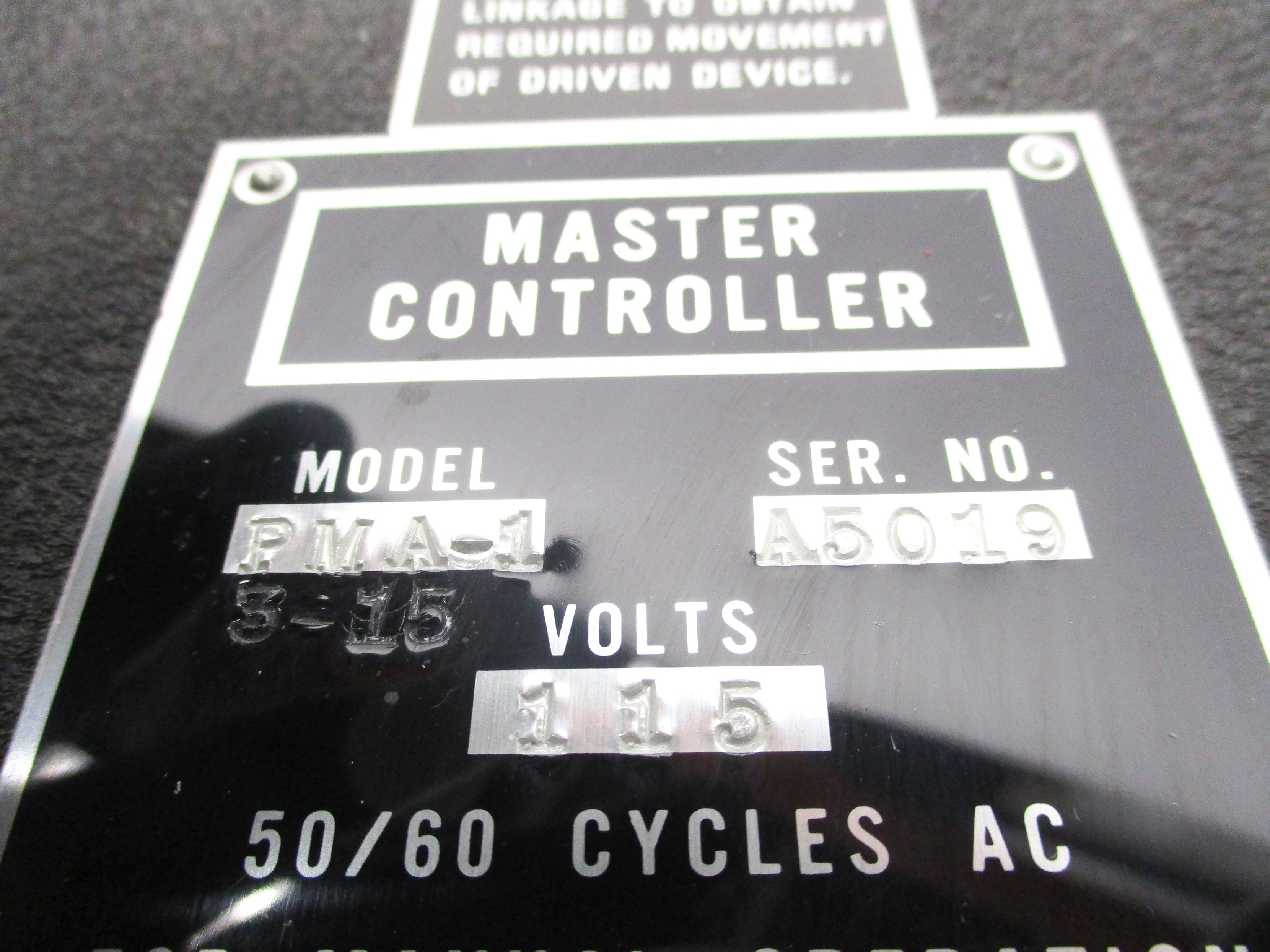 COEN 2420-055-02 MODEL PMA-1 3-15PSI NSNP