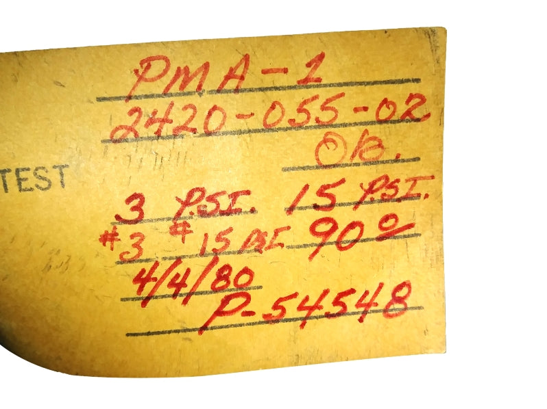 COEN 2420-055-02 MODEL PMA-1 3-15PSI NSNP