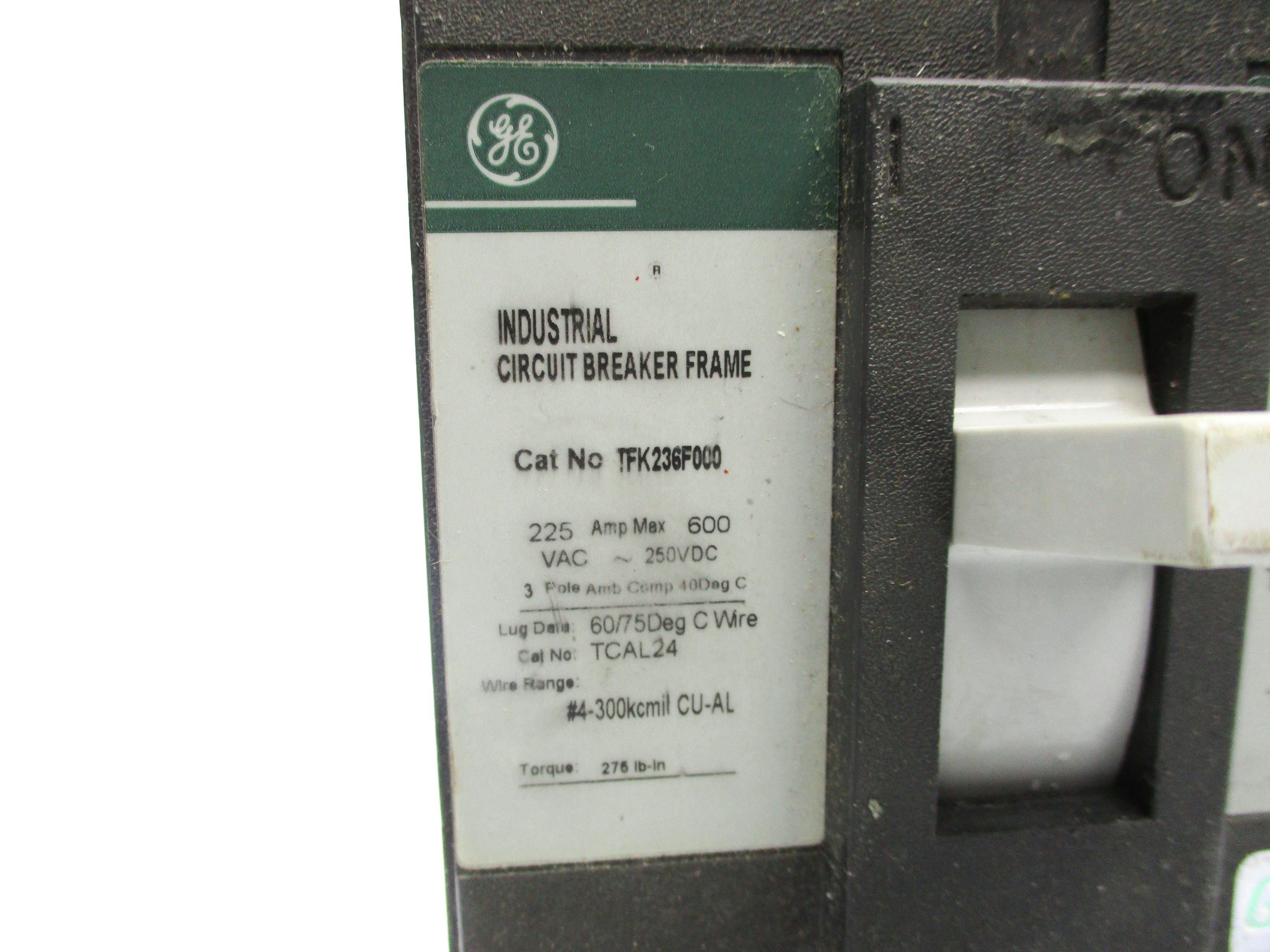 GENERAL ELECTRIC TFK236F000 UNMP